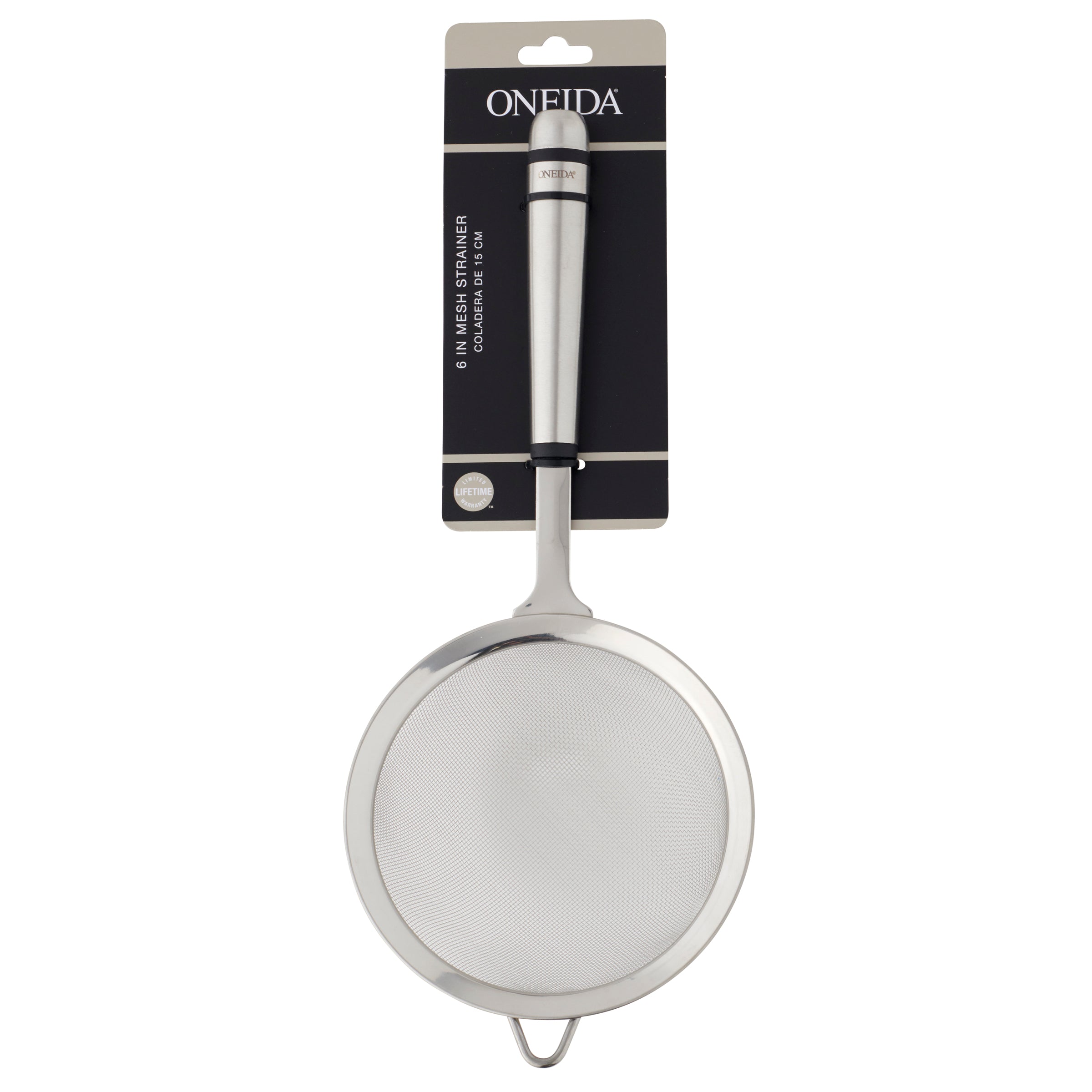 6-Inch Fine Mesh Strainer for Pasta & Berries | Oneida