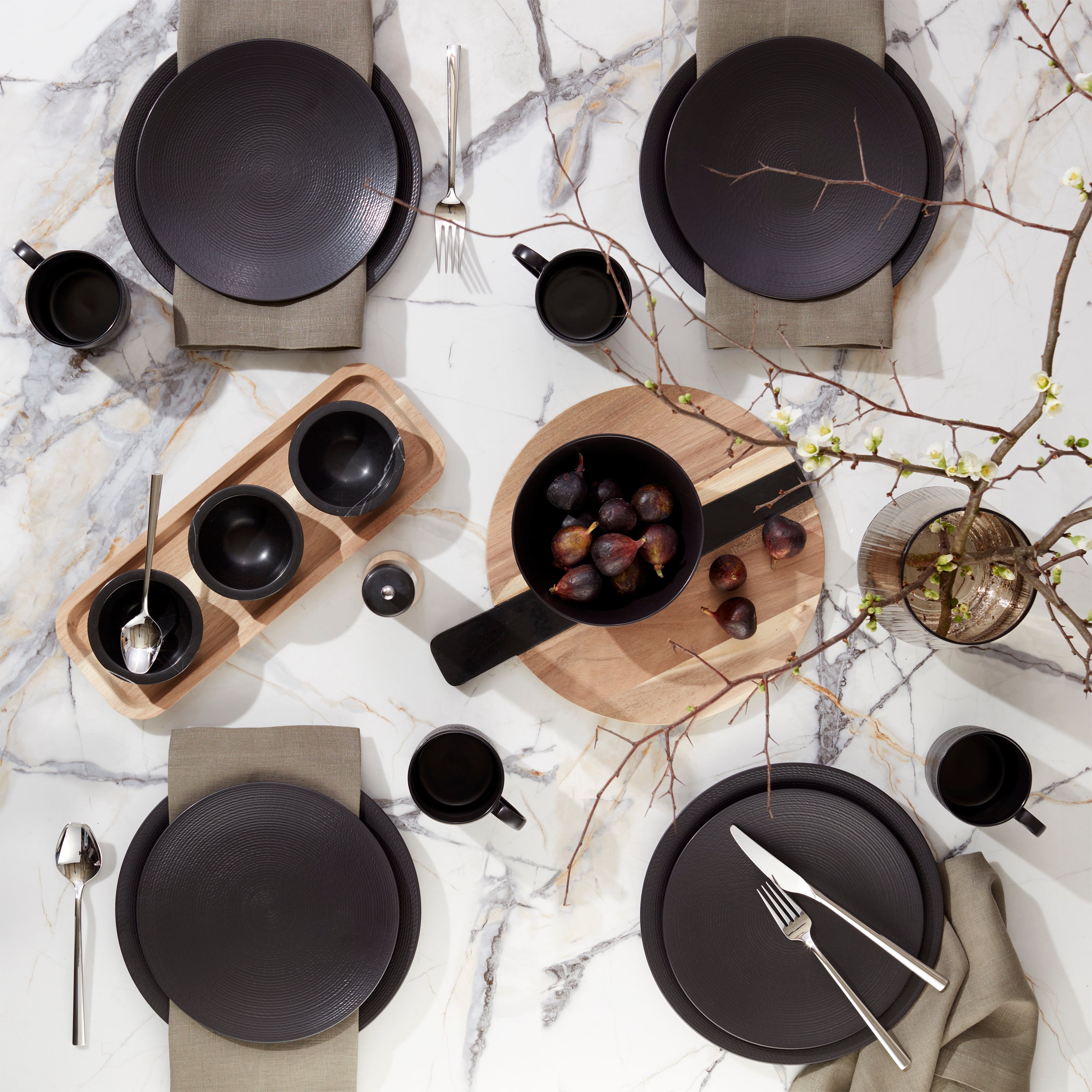 Marble & Wood Cheese Board for Entertaining | LX Collective
