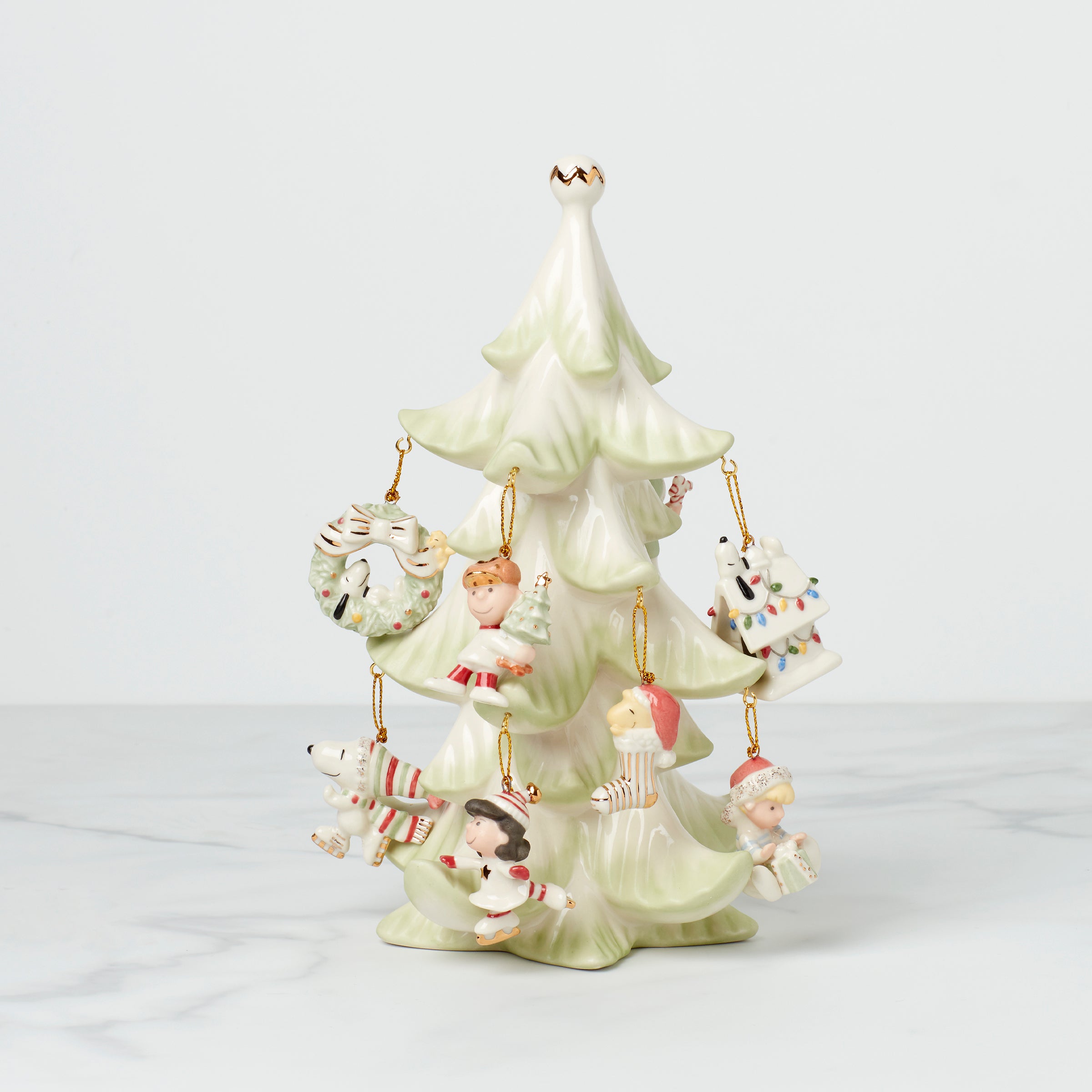 Peanuts Christmas Ornament Set with Snoopy & Friends | Nostalgic Decor