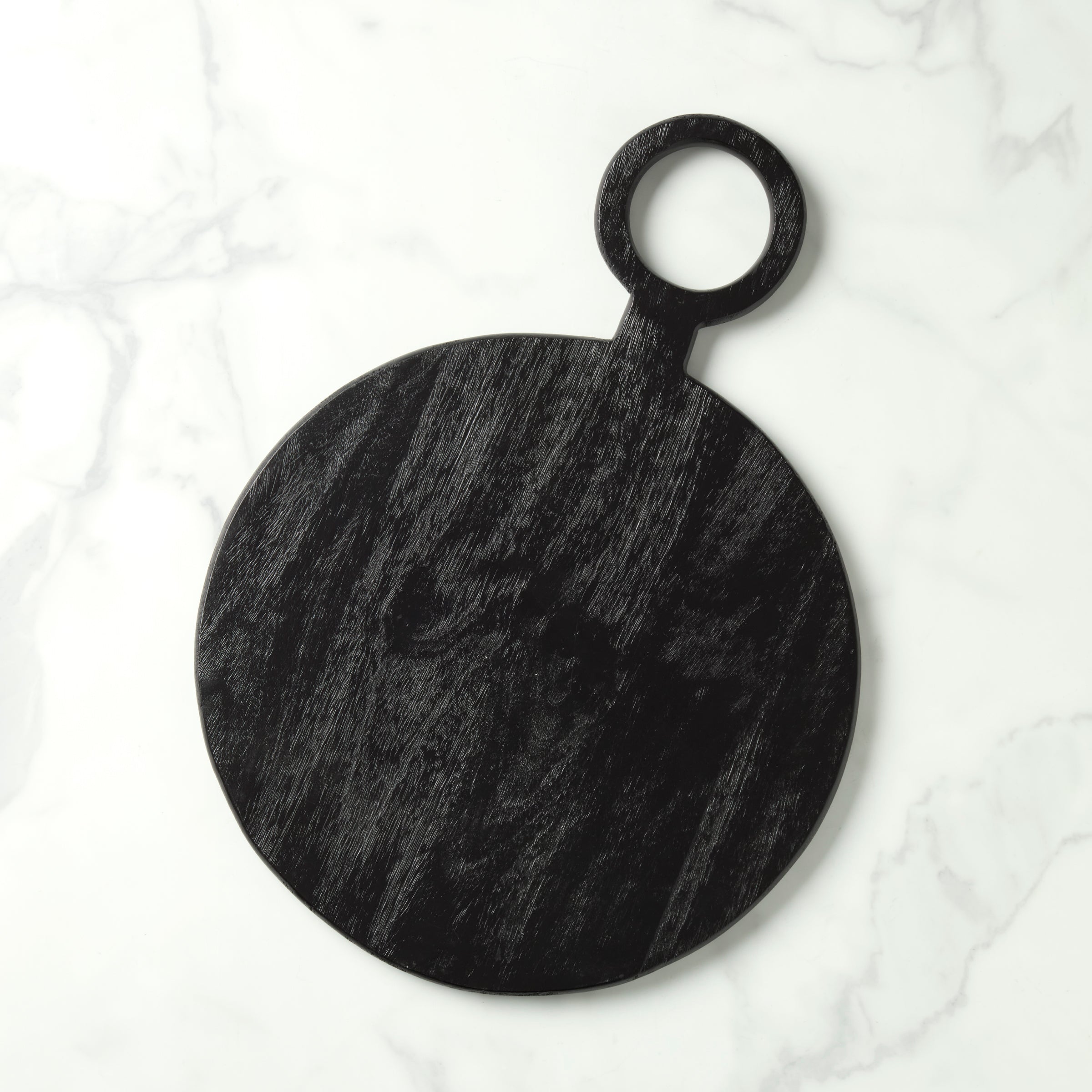 Handcrafted Mango Wood Round Serving Board | Arendal