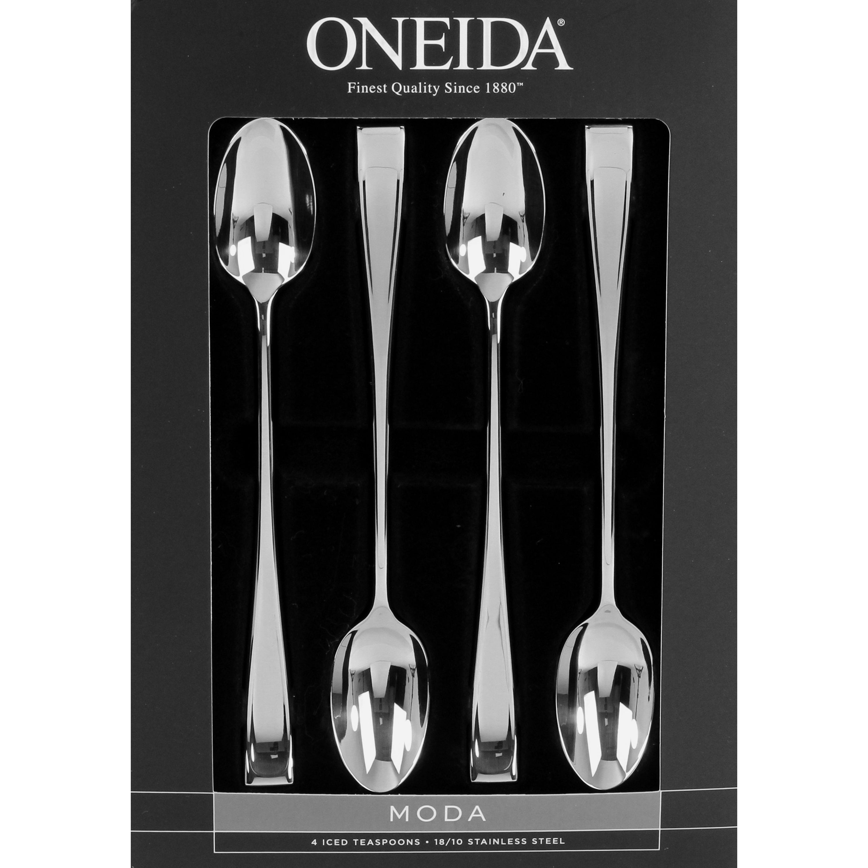 Iced Tea Spoons Set of 4 - Moda Stainless Steel