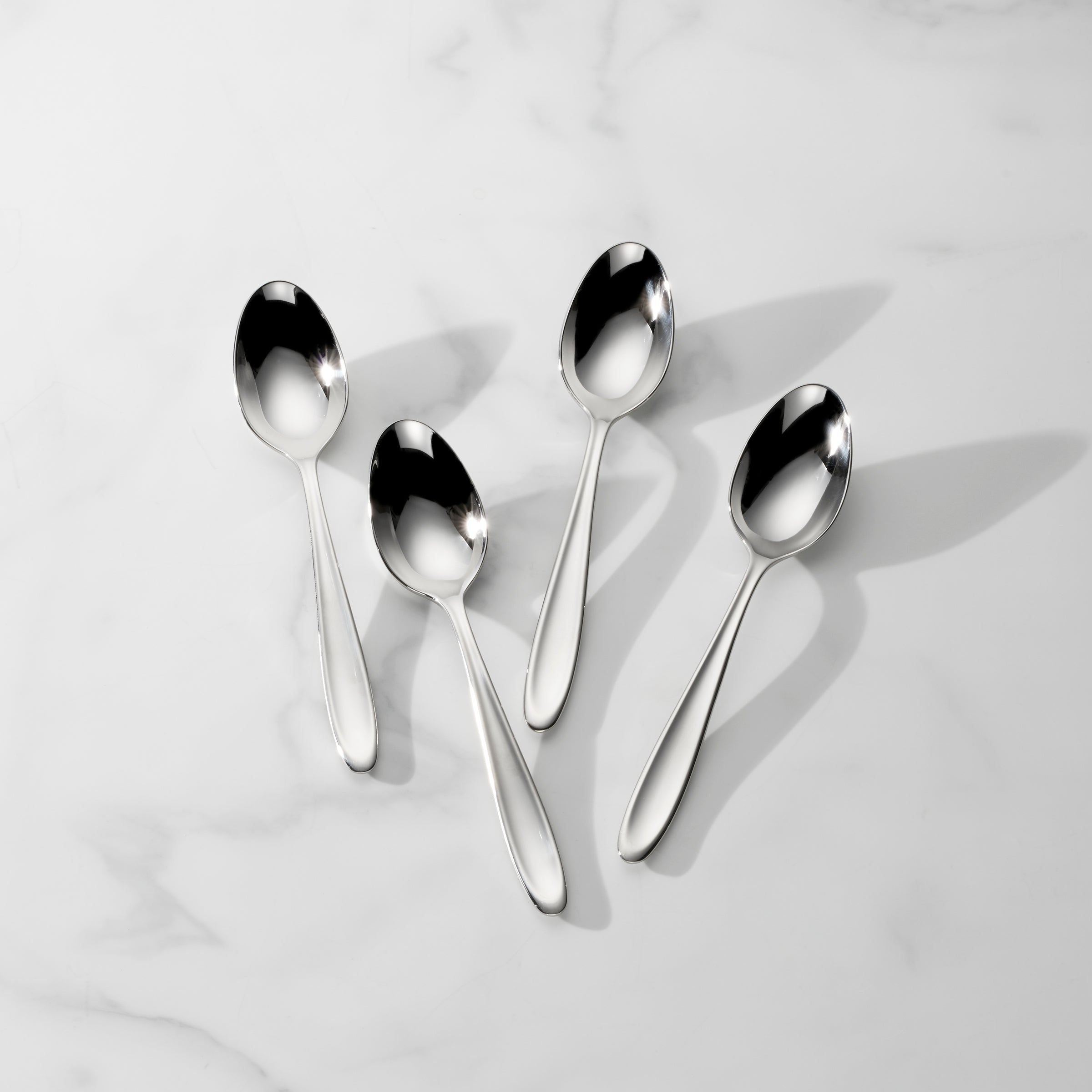 Stainless Steel Dinner Spoons Set of 4 | Cantera Flatware