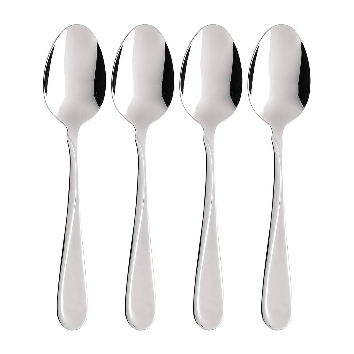 Mid-Century Modern Flight Teaspoons - Set of 4 | Retro 50s Design