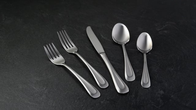 Satin Sand Dune Teaspoons - Set of 4 | Bead-Blasted Design