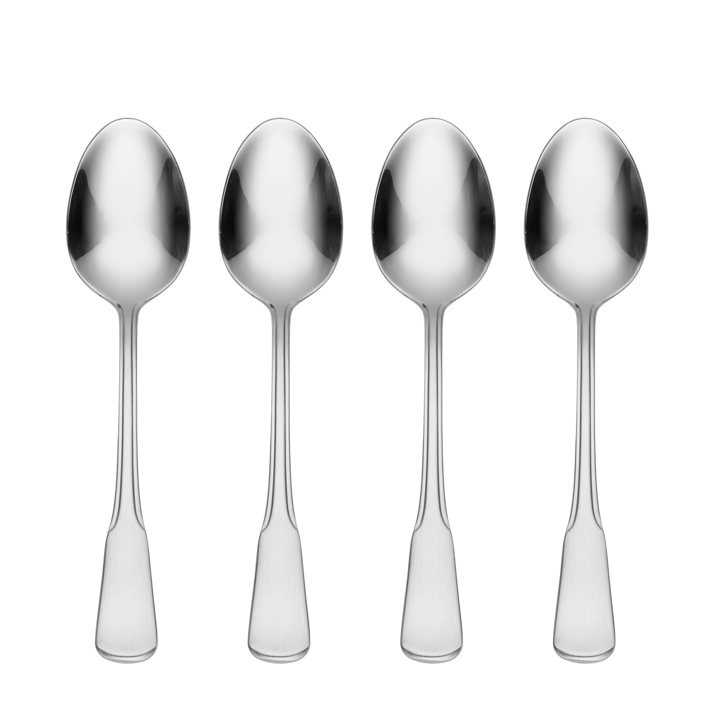 Colonial Style Dinner Spoon Set of 4 - Simple & Elegant Flatware
