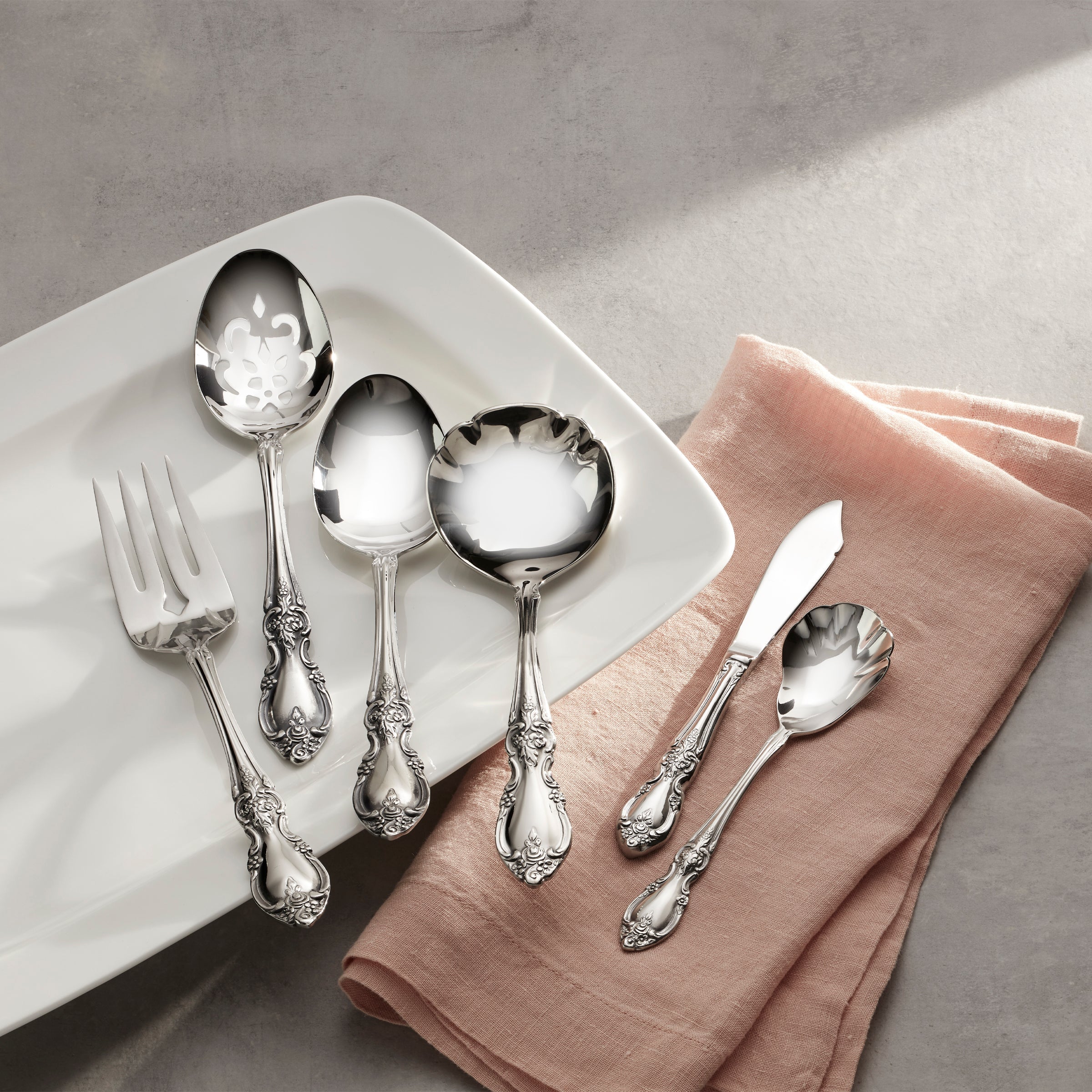 18/8 Stainless Steel 6-Piece Hostess Set | Louisiana