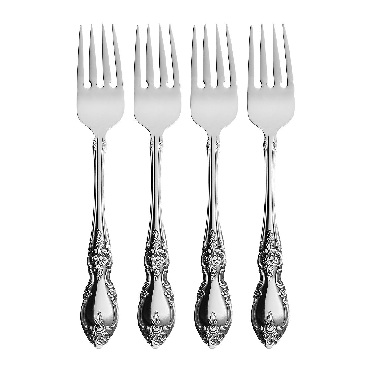 18/8 Stainless Steel Salad Forks - Set of 4 | Louisiana