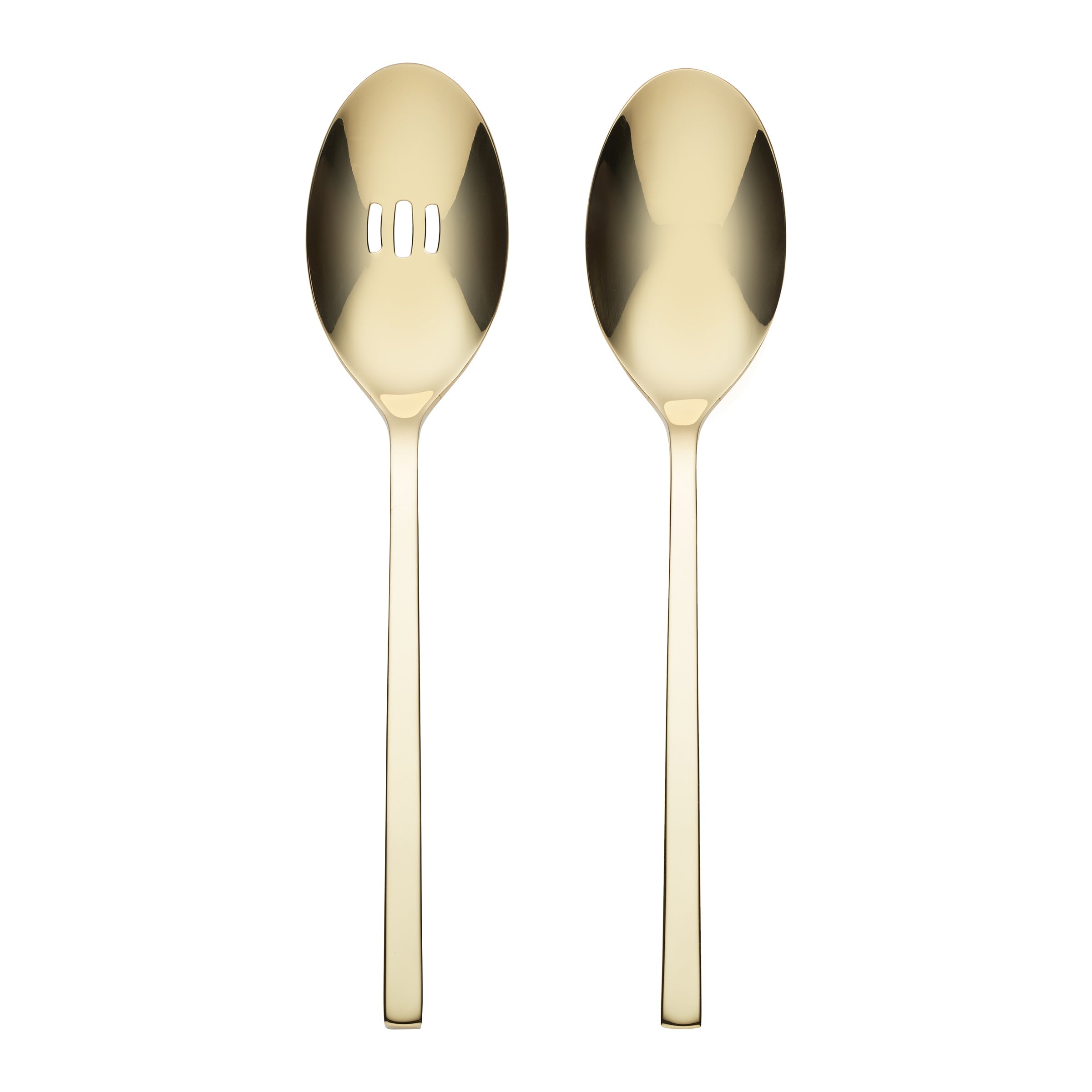 Champagne Serving Spoons Set - 2 Piece Elegant Tableware | Allay