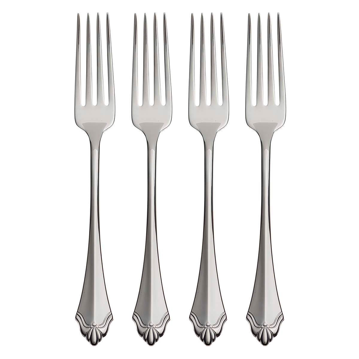 Classic Kenwood Dinner Fork Set of 4 - Inspired by Chippendale