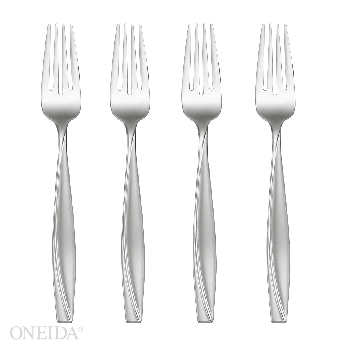 Modern Mirror Salad Forks - Set of 4 | Camlynn