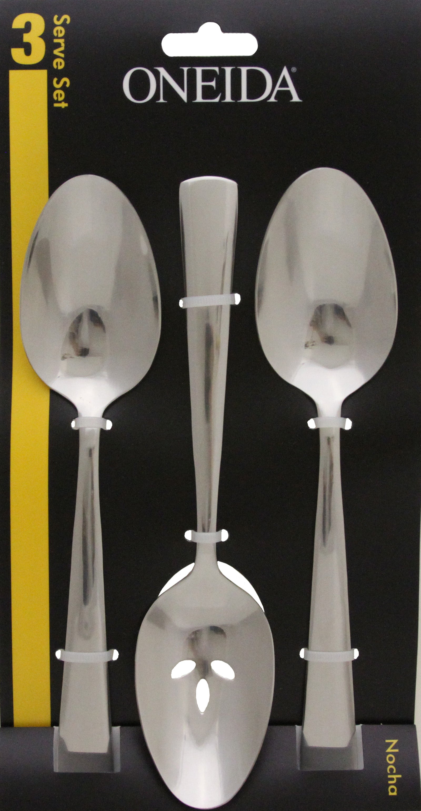 3 Piece Serving Spoons Set - Sleek & Versatile | Nocha