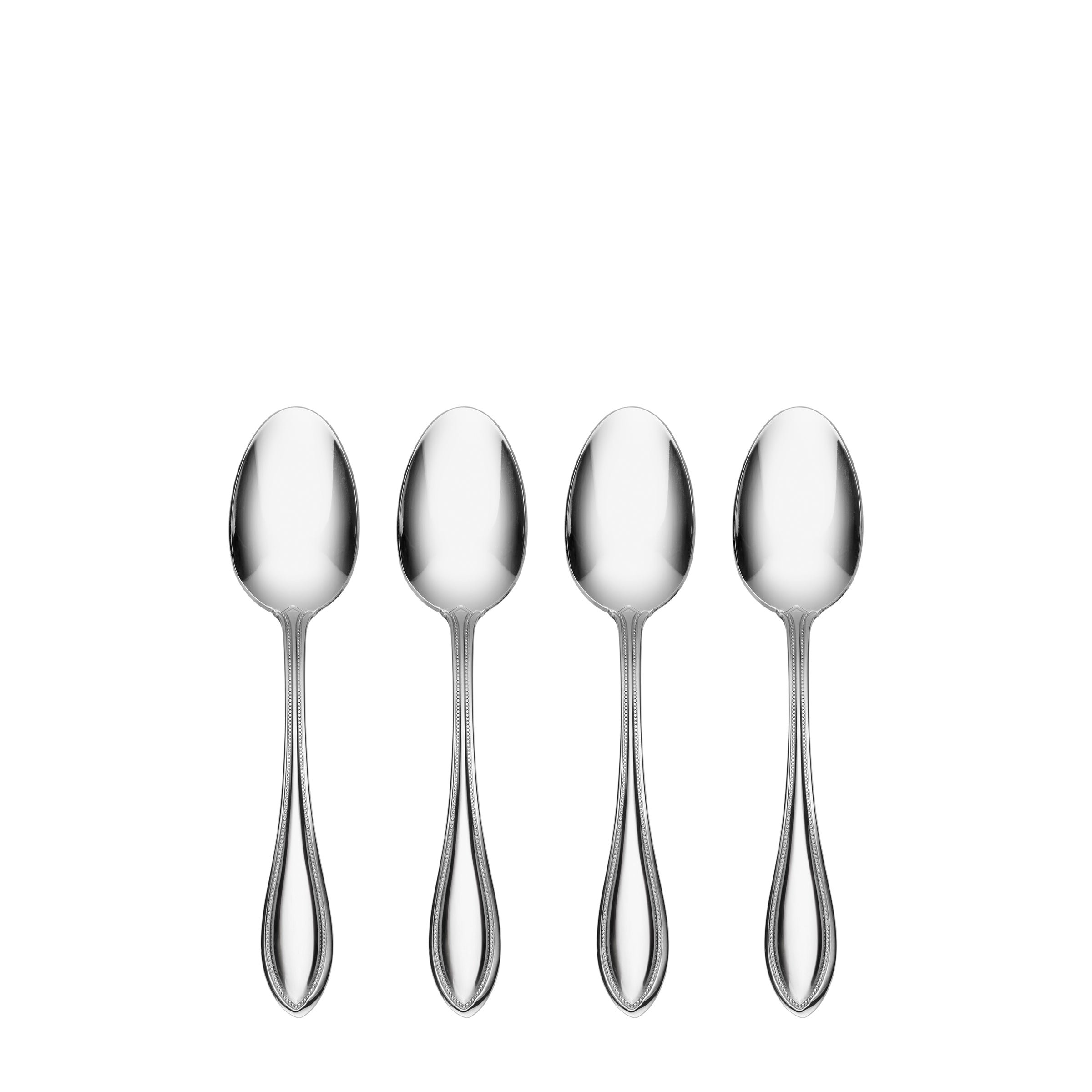 Classic Beaded Teaspoon Set of 4 | American Harmony