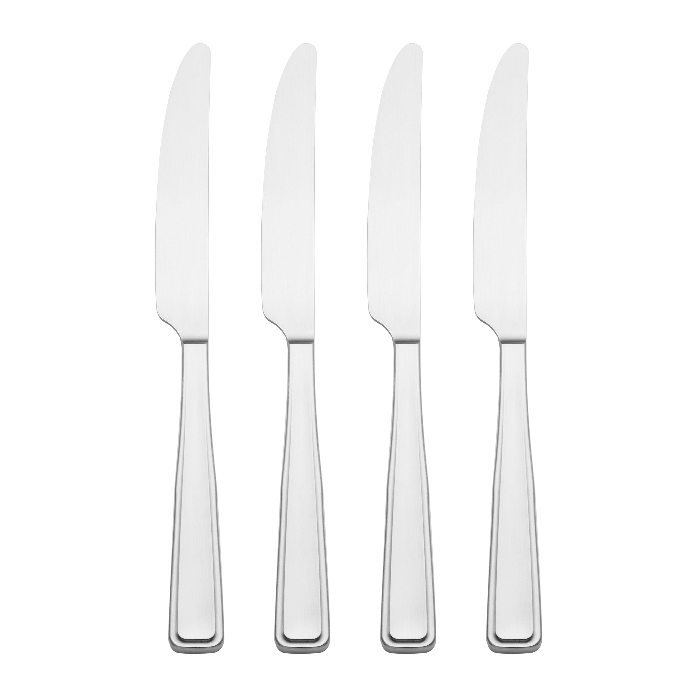Satin Dinner Knives Set of 4 - Classic & Timeless | Reid