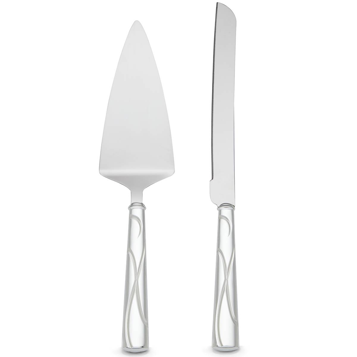 Elegant Cake Knife & Server Set for Weddings & Holidays | Adorn
