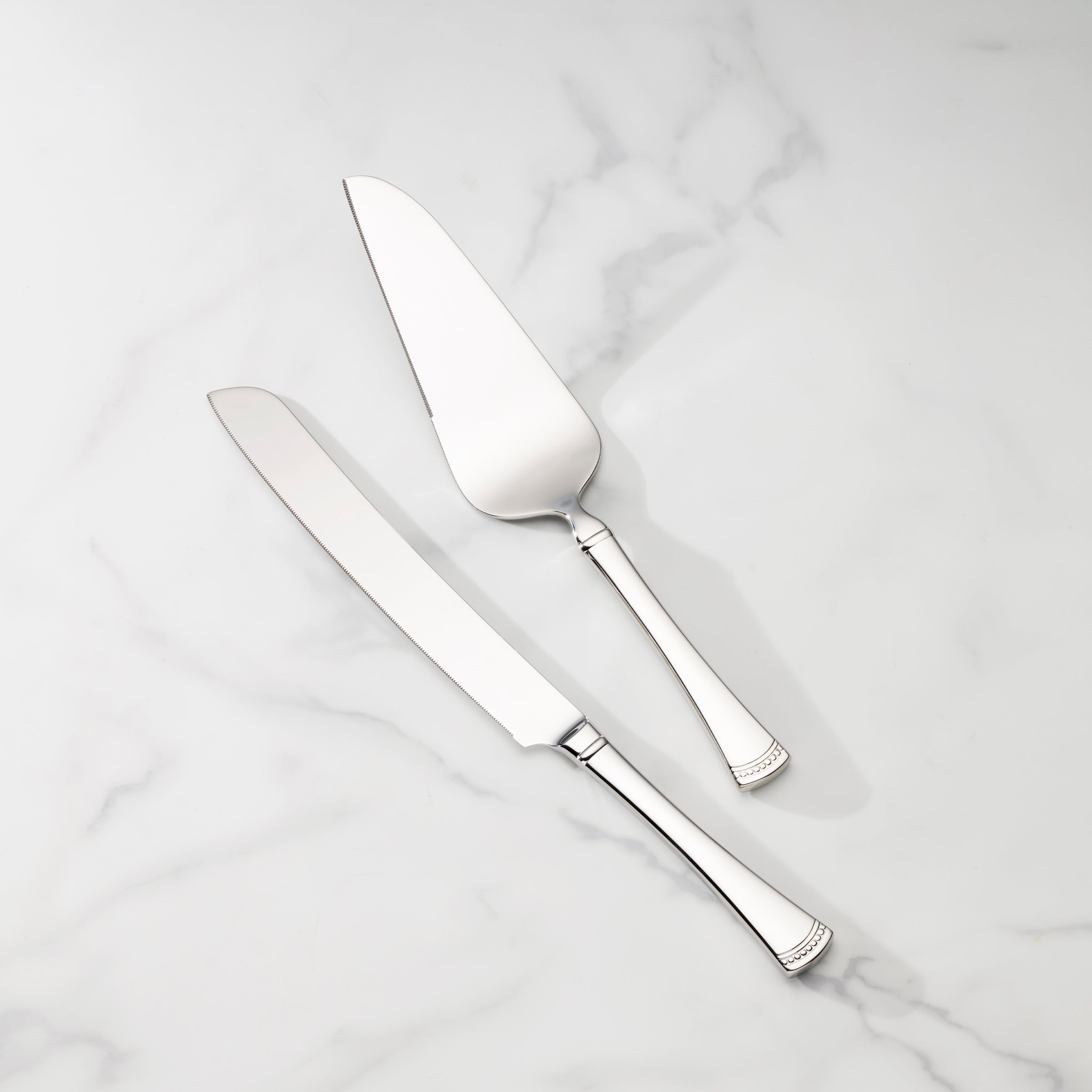 Elegant 2-Piece Dessert Set with Ergonomic Design | Portola