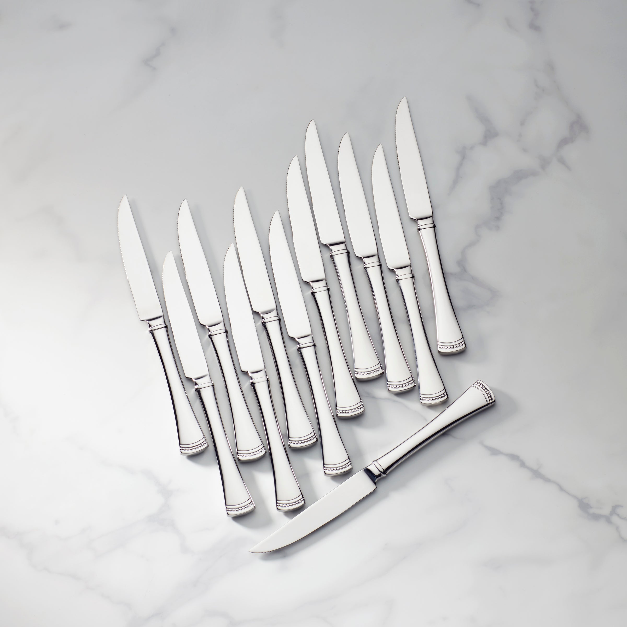 Stainless Steel Steak Knife Set of 12 | Portola