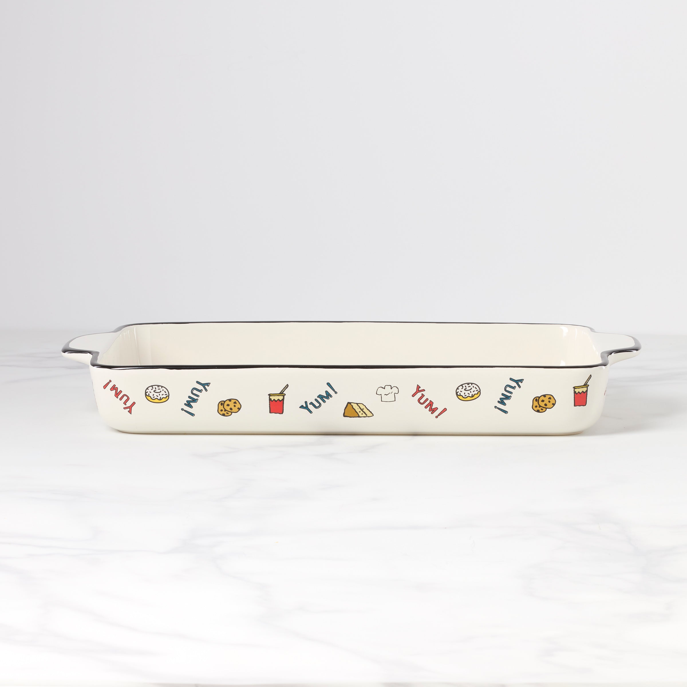 Rectangular Baker with Chef Snoopy Design | Peanuts Kitchenware