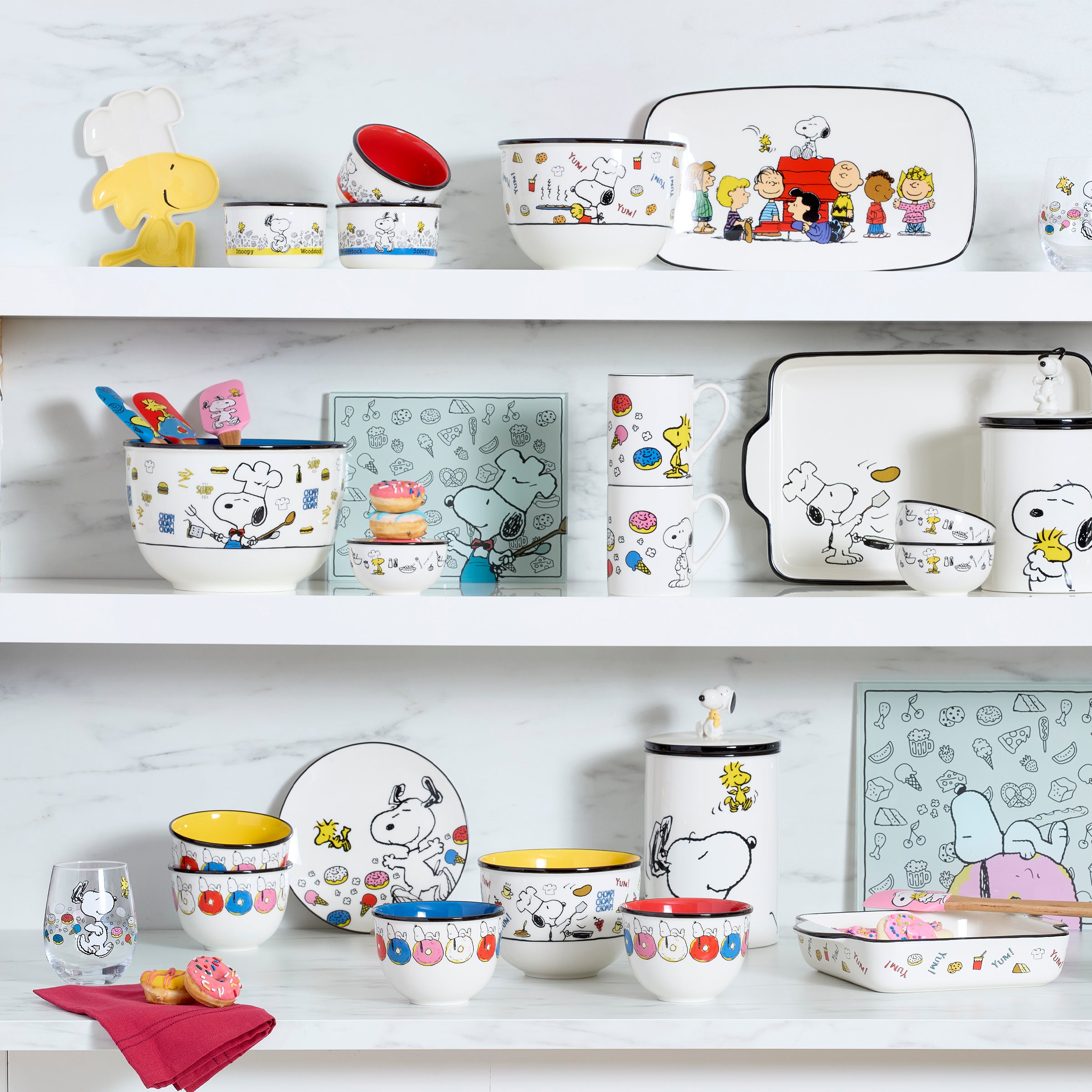 Rectangular Baker with Chef Snoopy Design | Peanuts Kitchenware