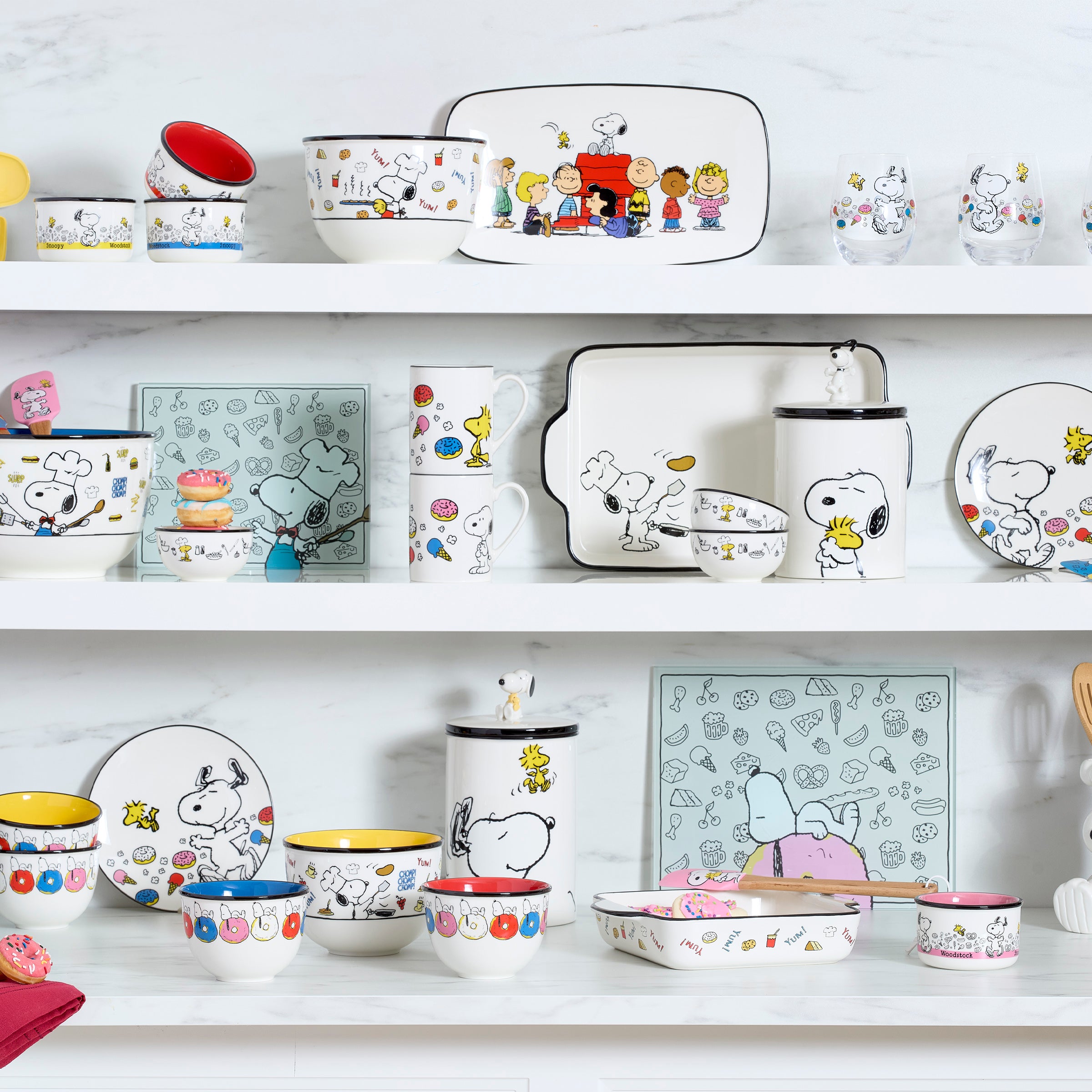 Chef Snoopy Square Baker | Peanuts Kitchenware