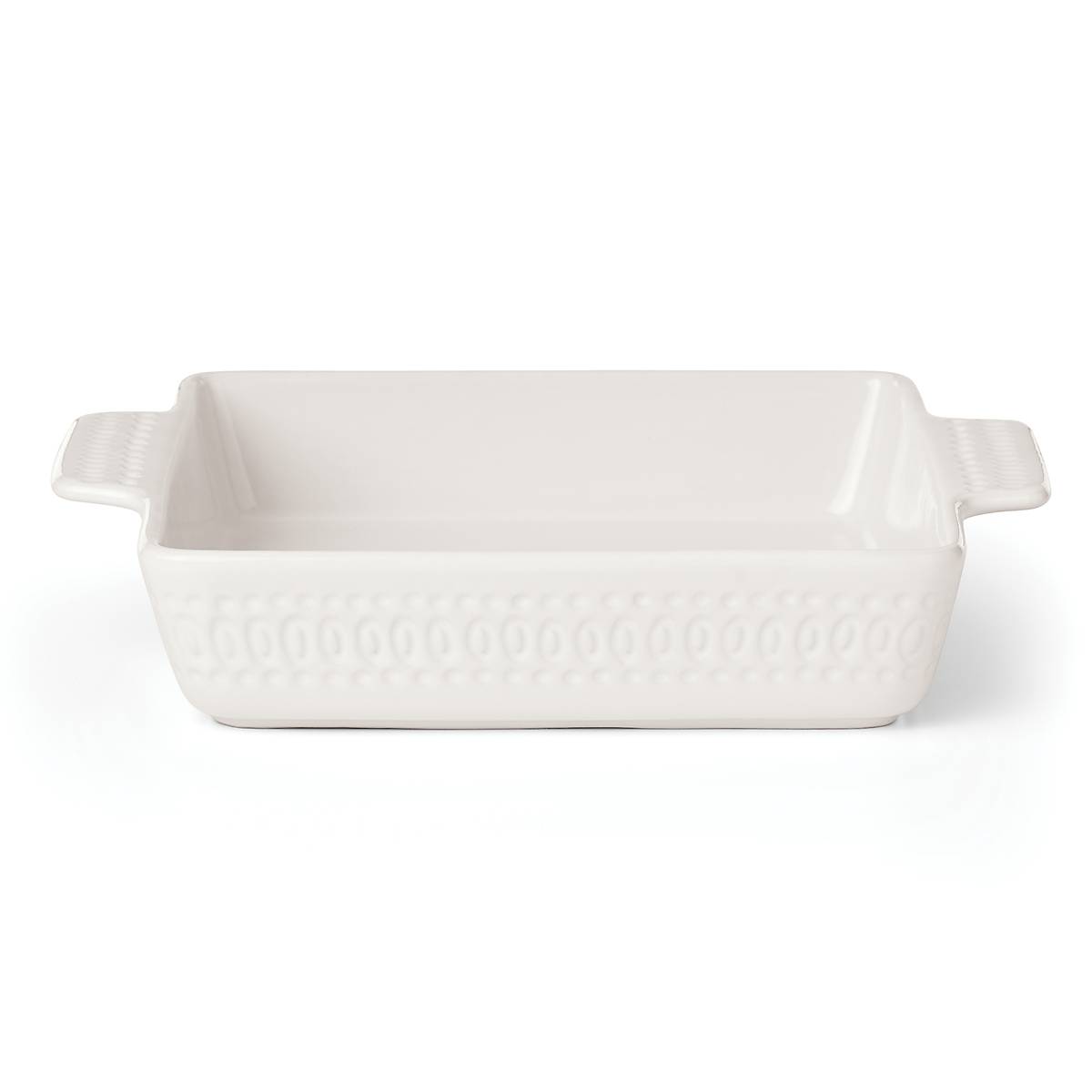 Cream Square Baker Stoneware | Microwave & Oven Safe | Kate Spade