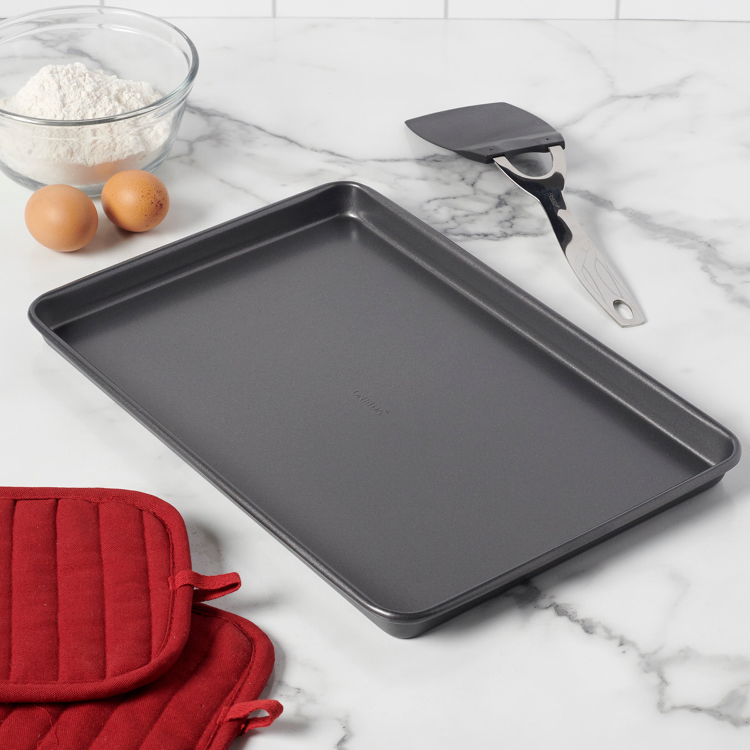 Non-Stick Cookie Sheet 10x15 Inch for Baking | Bliss Bakeware