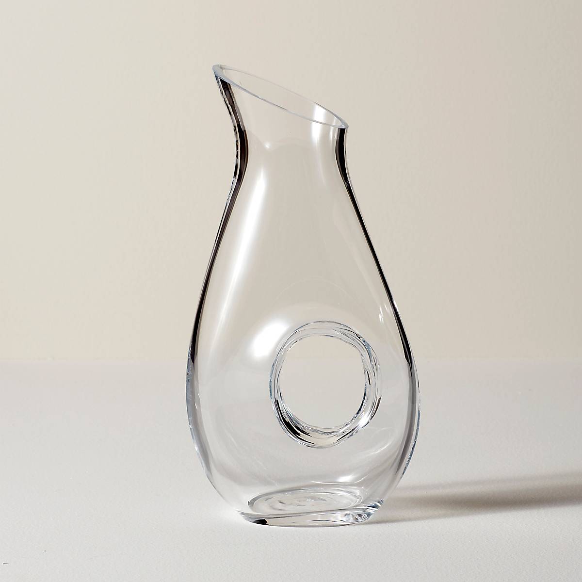 Elegant Pierced Glass Pitcher for Cocktails & Punch | Tuscany Classics