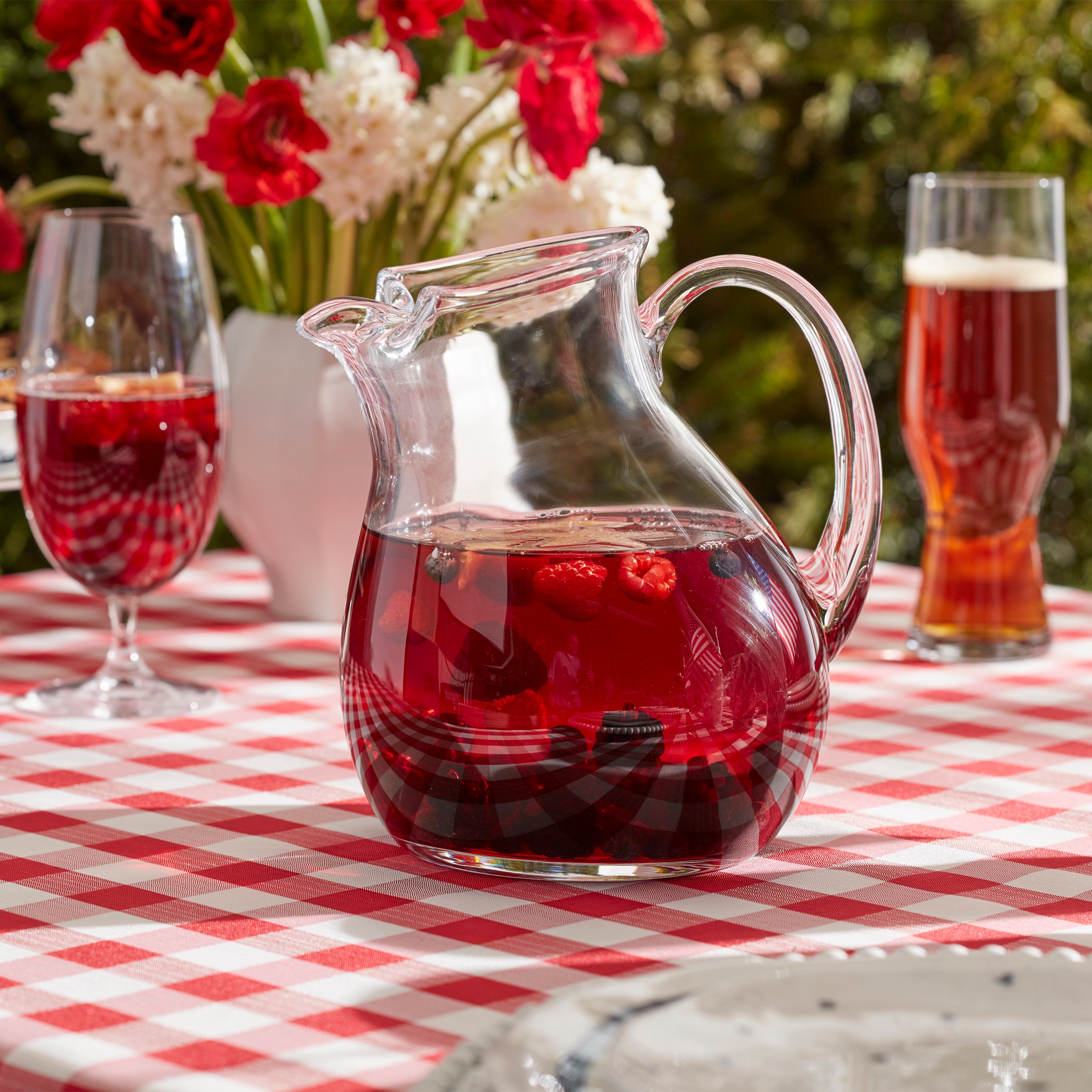 Elegant Glass Party Pitcher for Cocktails & Punch | Tuscany Classics