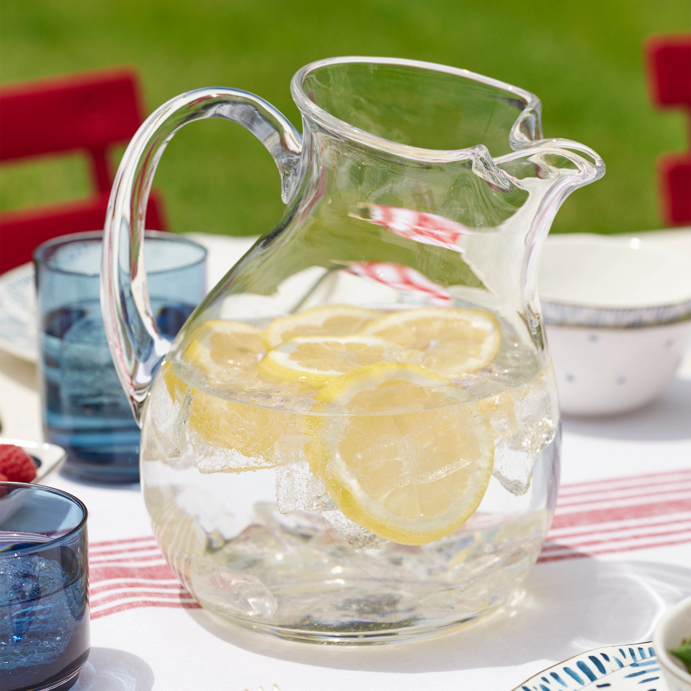 Elegant Glass Party Pitcher for Cocktails & Punch | Tuscany Classics