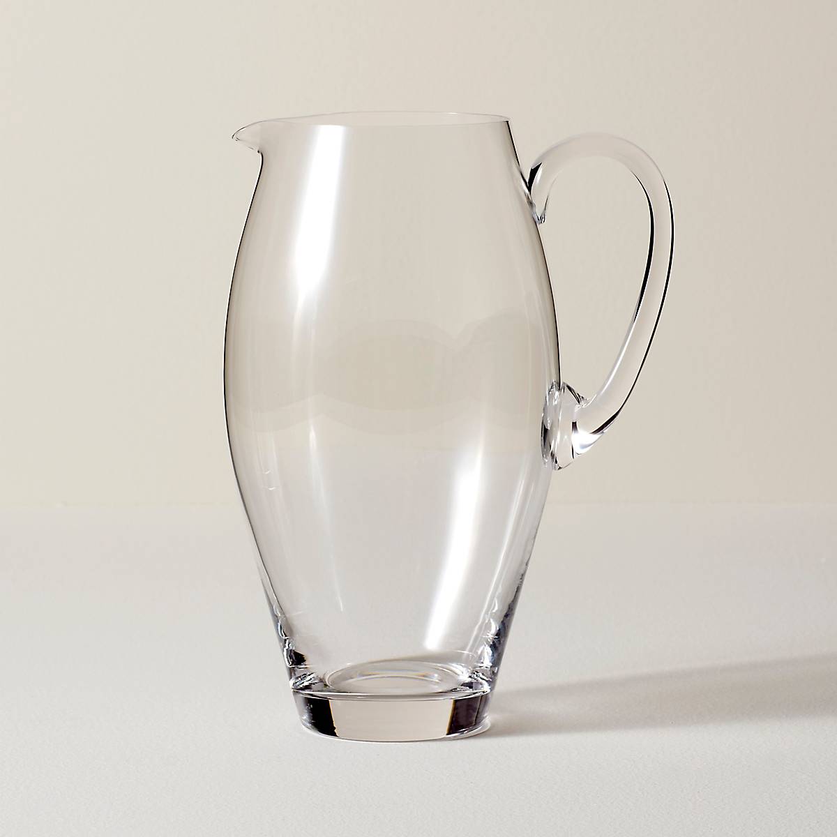 Contemporary Glass Pitcher for Iced Tea & Water | Tuscany Classics