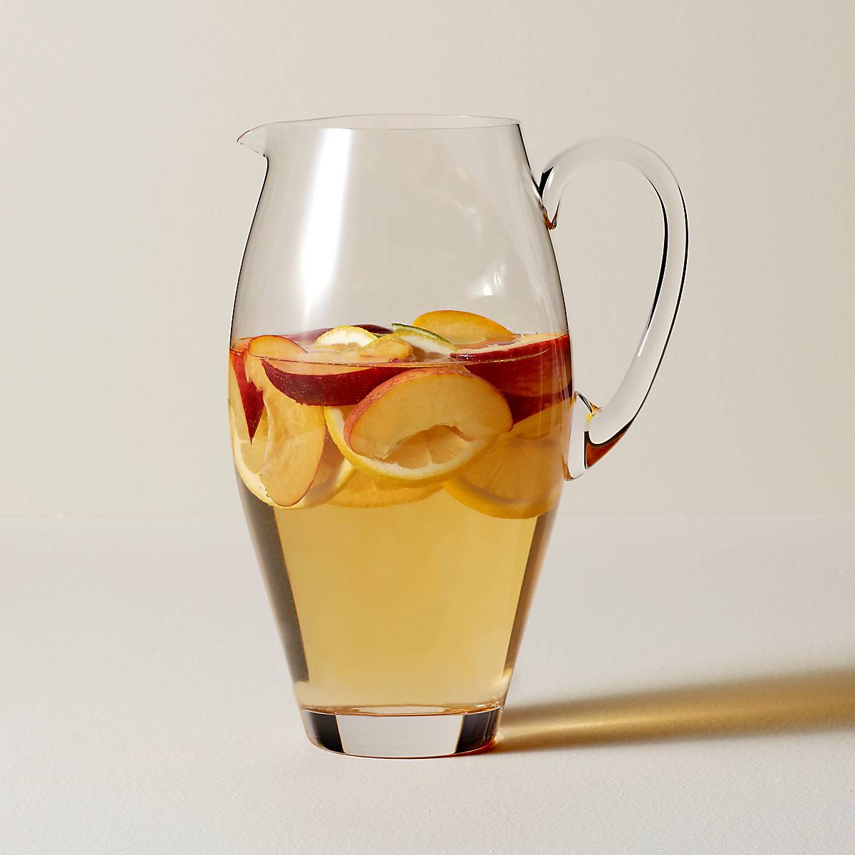 Contemporary Glass Pitcher for Iced Tea & Water | Tuscany Classics