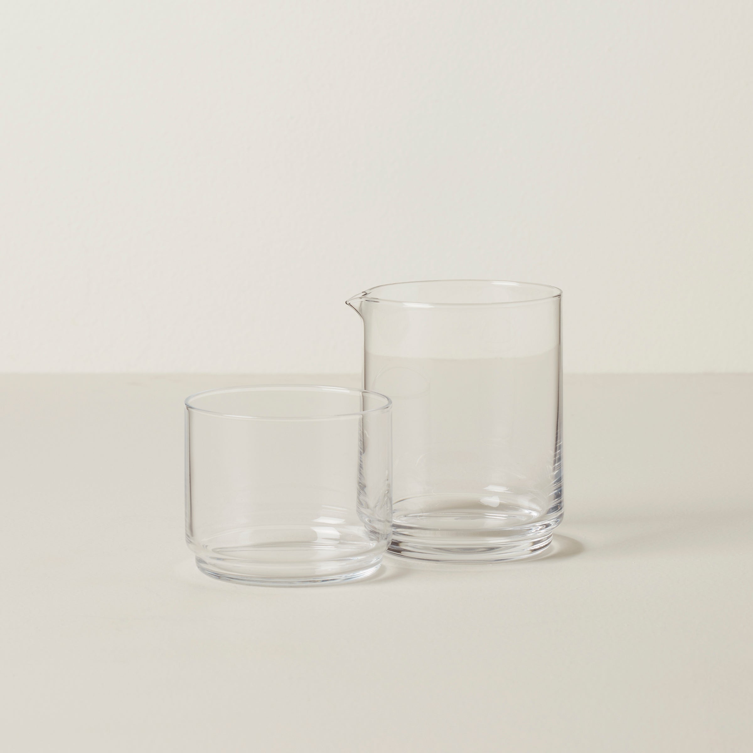 Stackable Carafe Set with Spill-Proof Design | Tuscany Classics