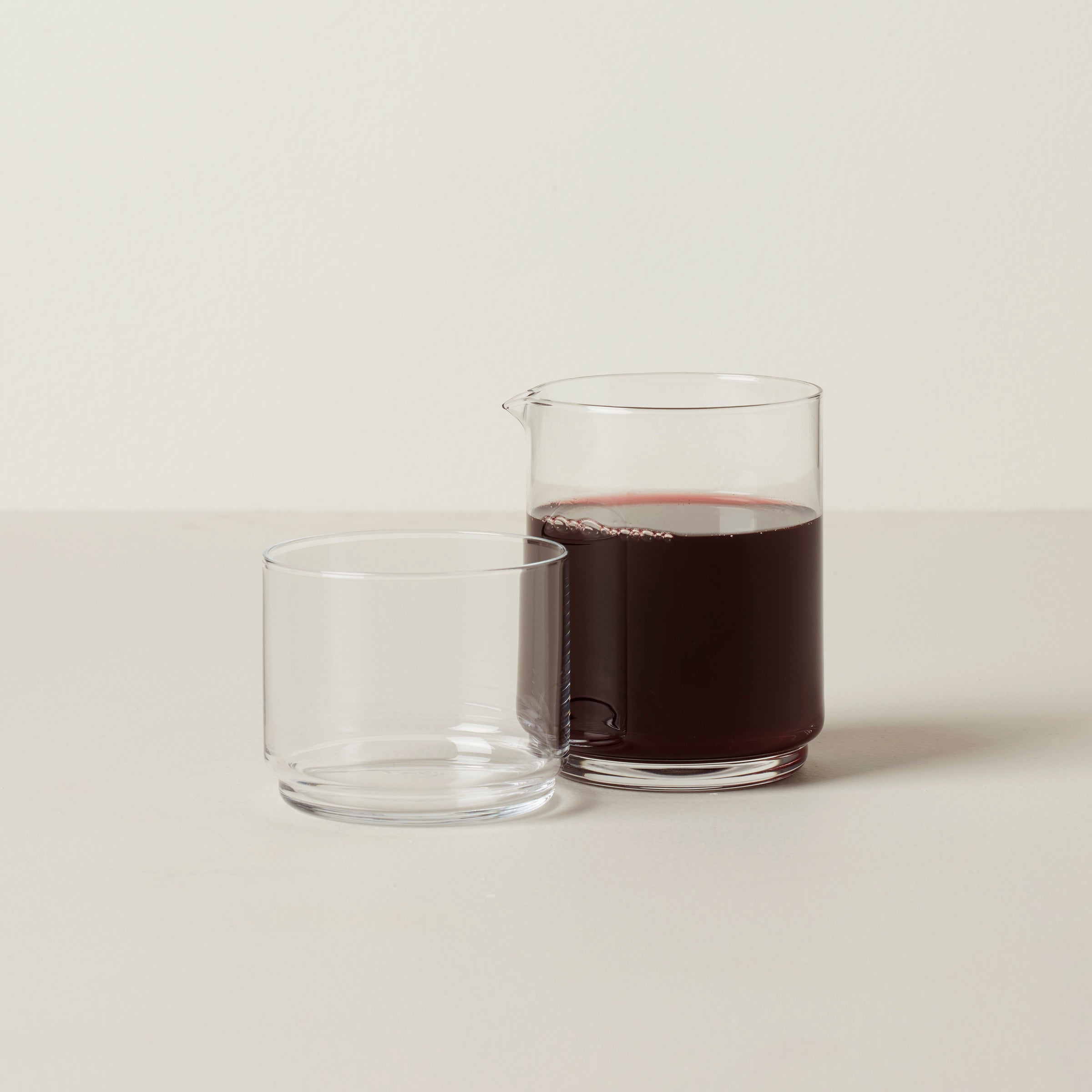 Stackable Carafe Set with Spill-Proof Design | Tuscany Classics