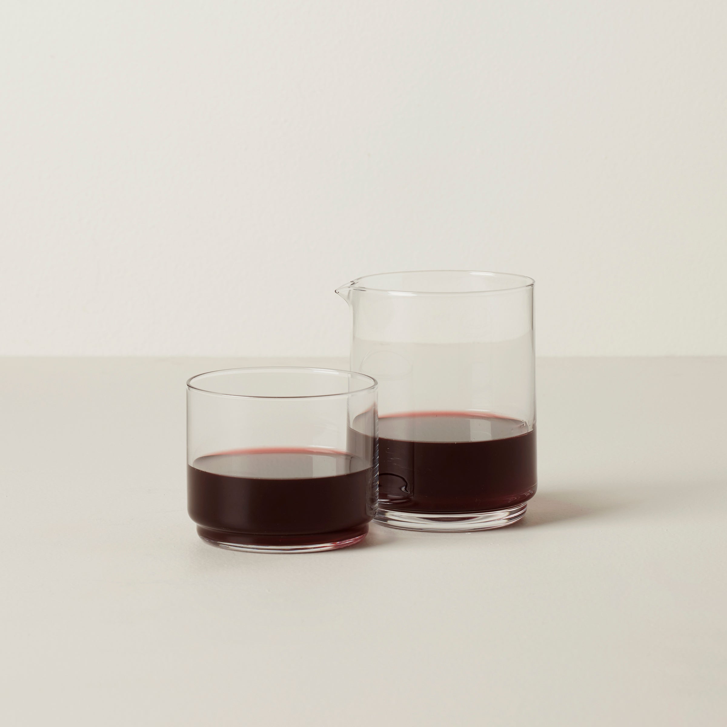 Stackable Carafe Set with Spill-Proof Design | Tuscany Classics