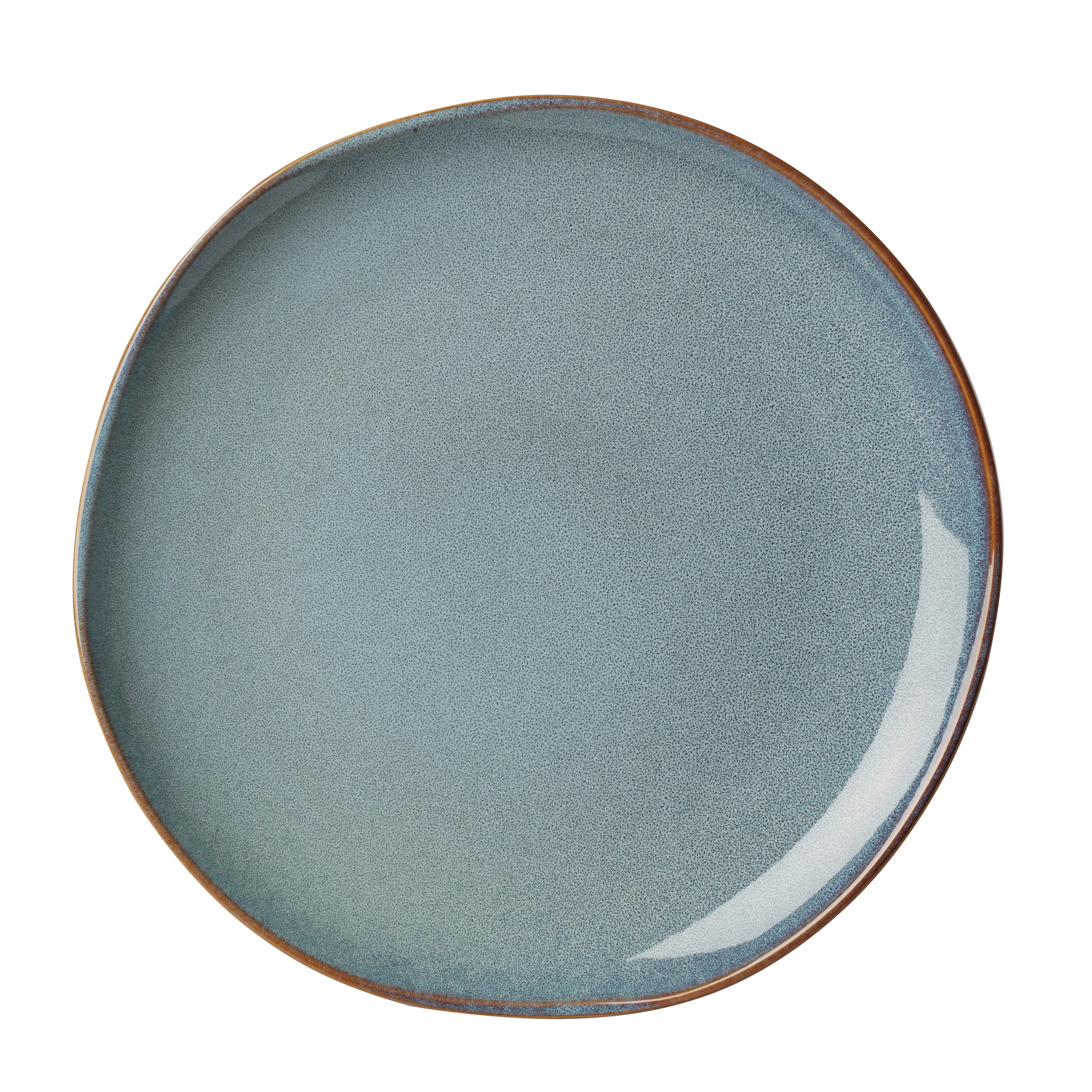 Blue Stoneware Dinnerware Set 12-Piece | Organic Shades