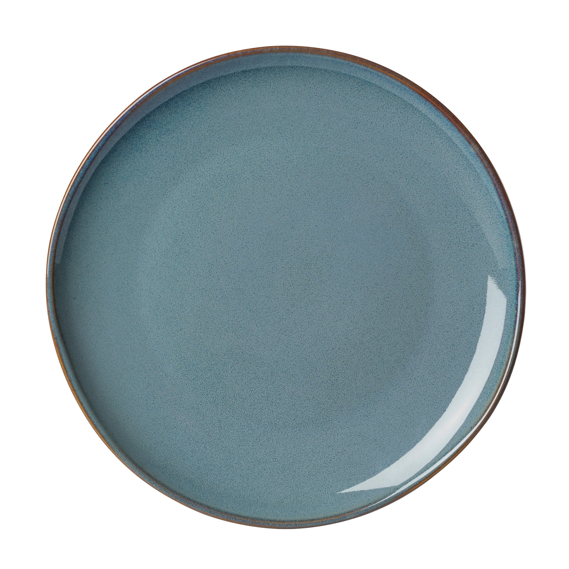 Blue Stoneware Dinnerware Set 12-Piece | Organic Shades