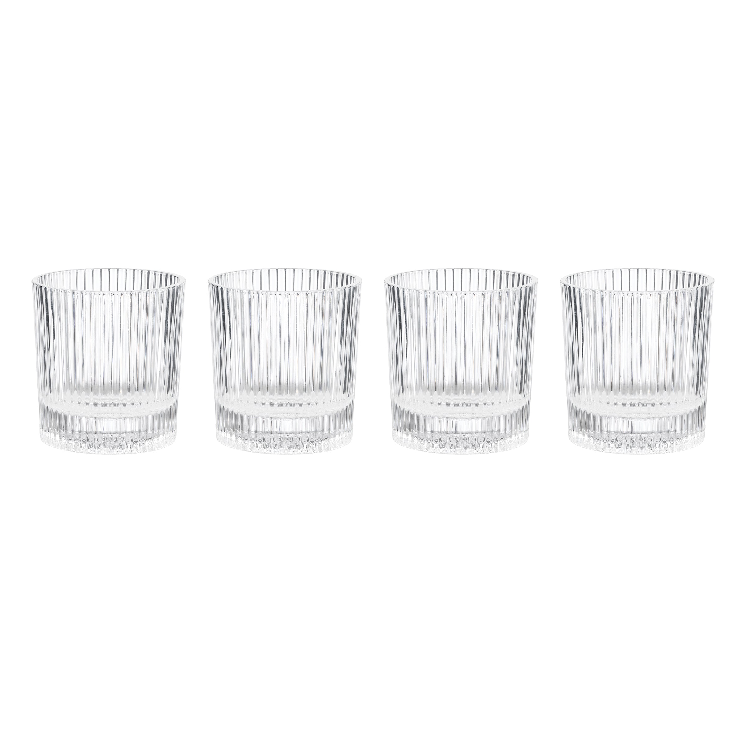 Double Old Fashioned Glasses Set of 4 | Wallingford