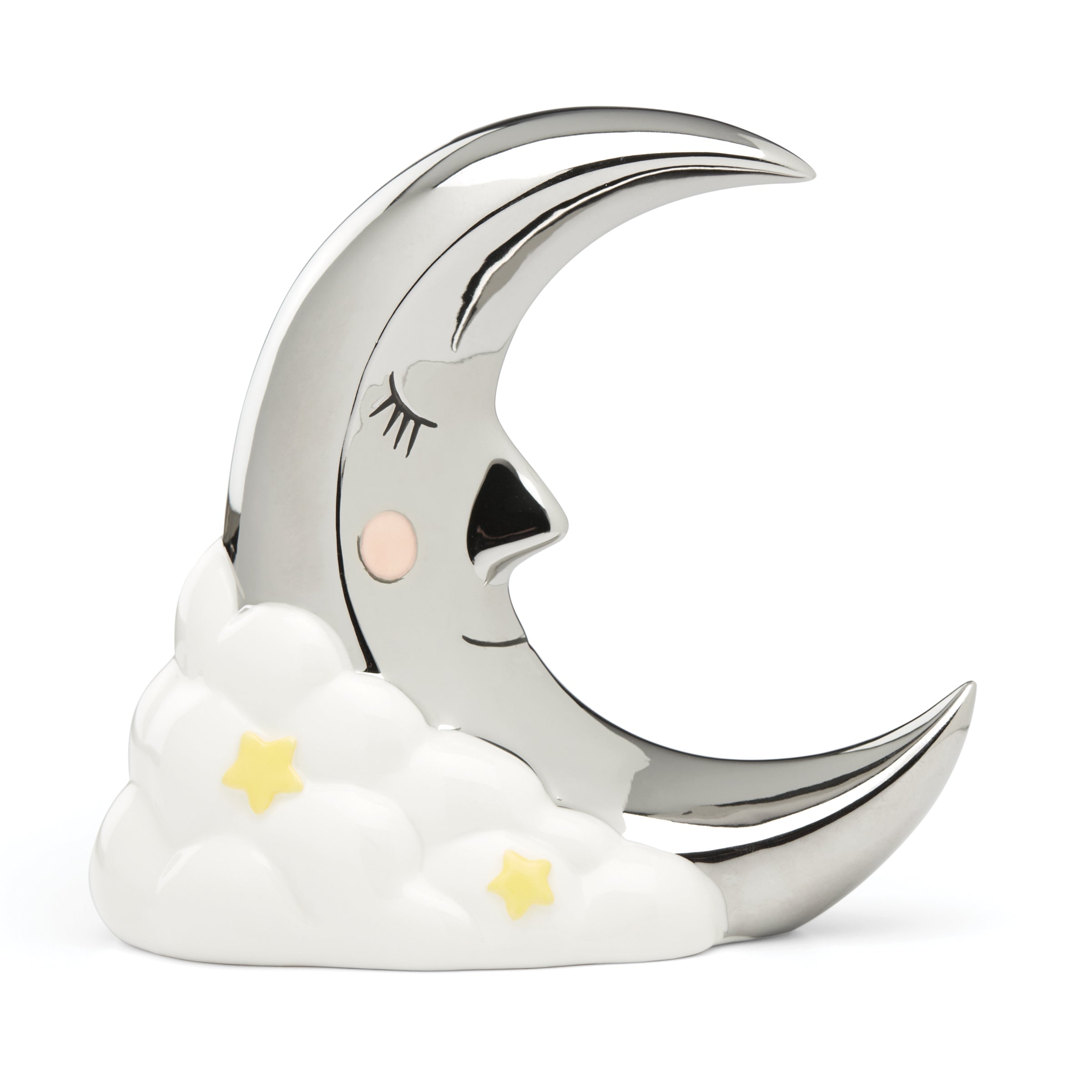 Moon-Shaped Piggy Bank for Saving Coins | Sweet Dreams