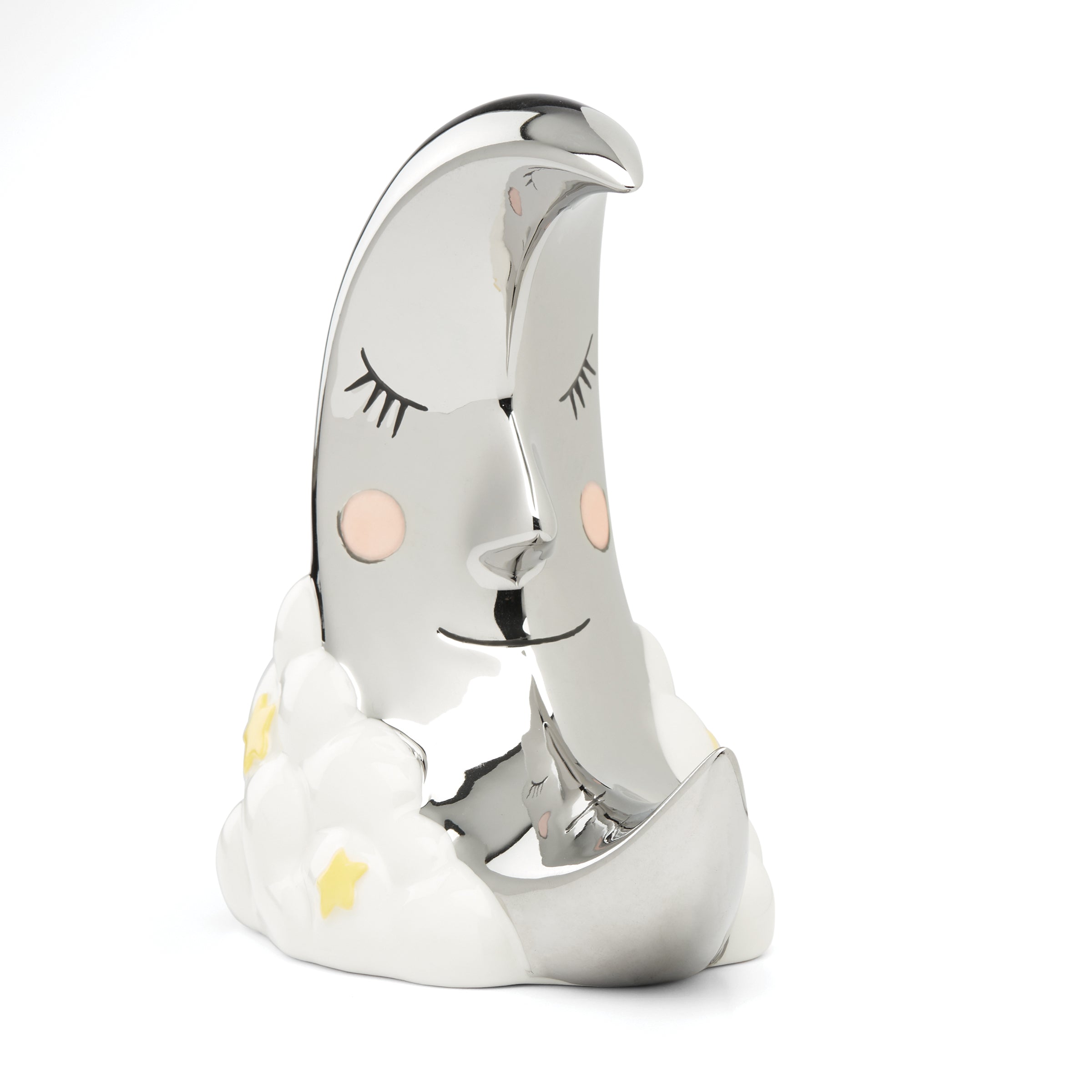 Moon-Shaped Piggy Bank for Saving Coins | Sweet Dreams