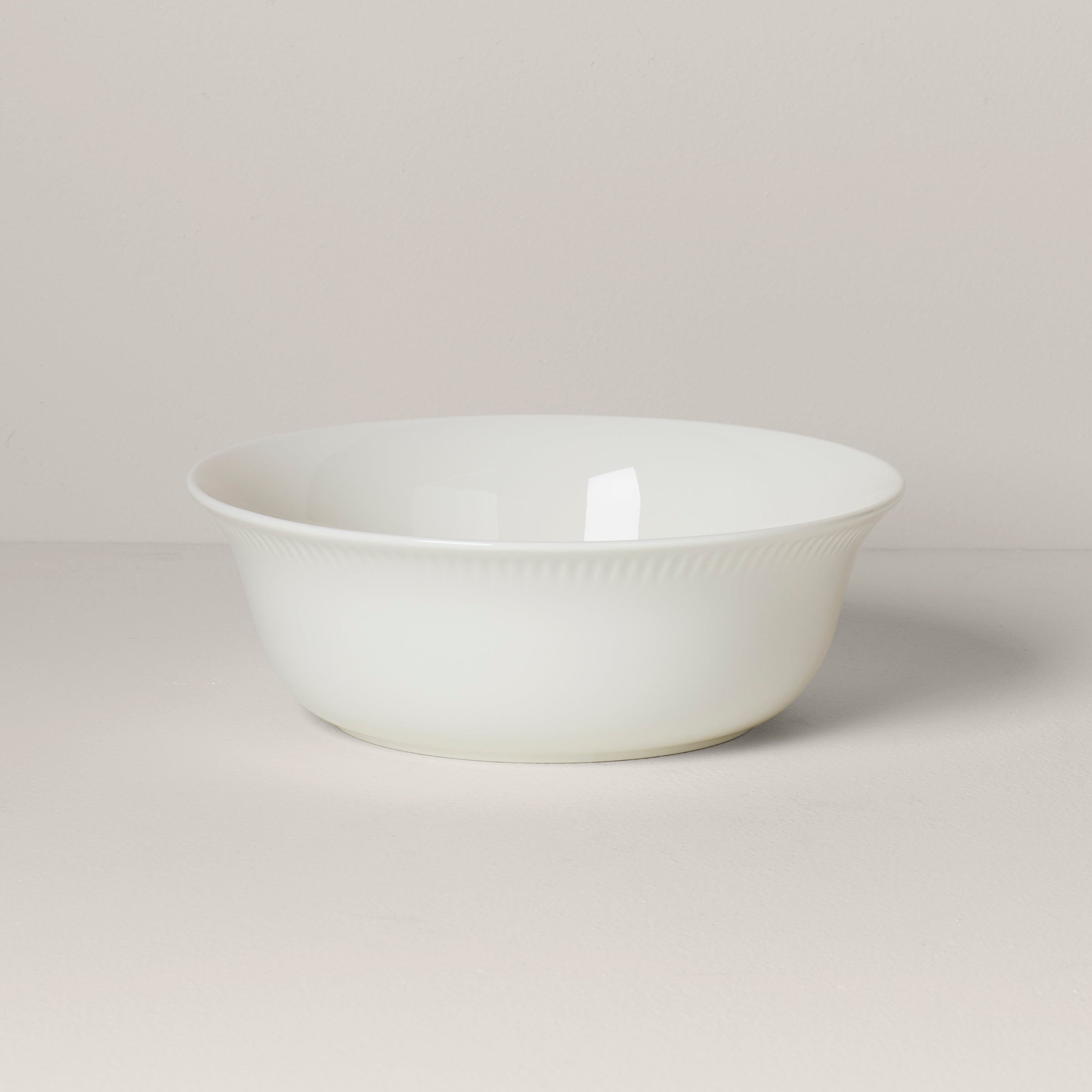 White Porcelain Serving Bowl for Pasta & Salads | Profile Collection