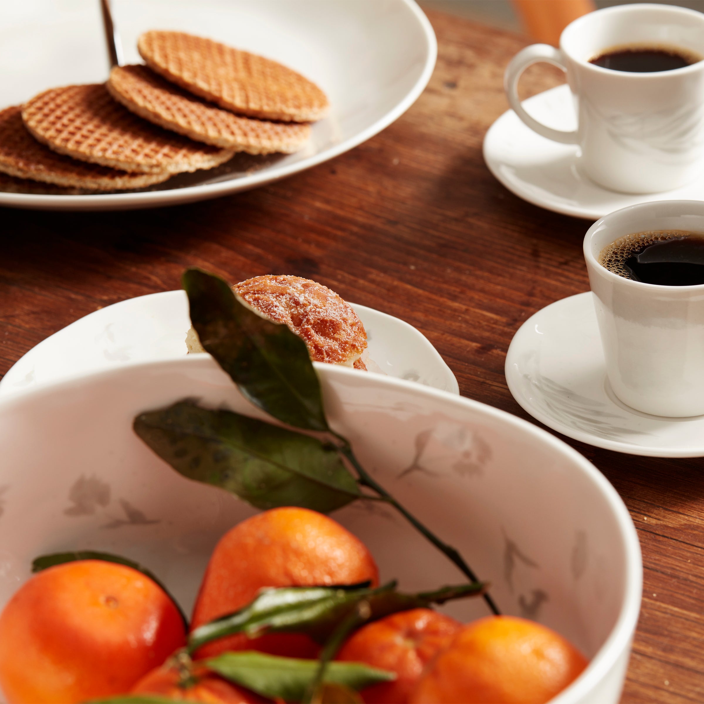Porcelain Nesting Serving Bowls Set of 2 | Oyster Bay