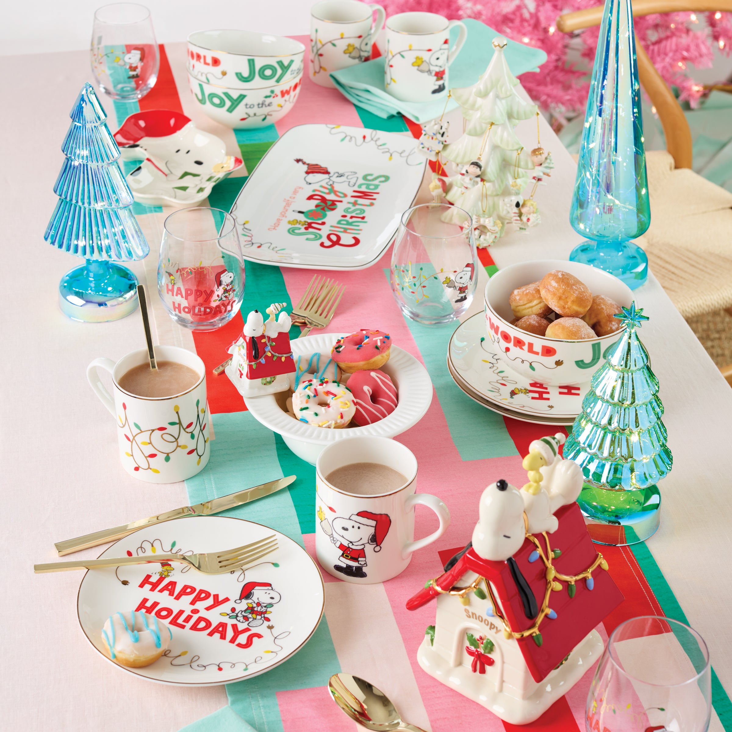 Porcelain Party Bowl for Nuts & Dips with Charm Holder | Profile Poppers
