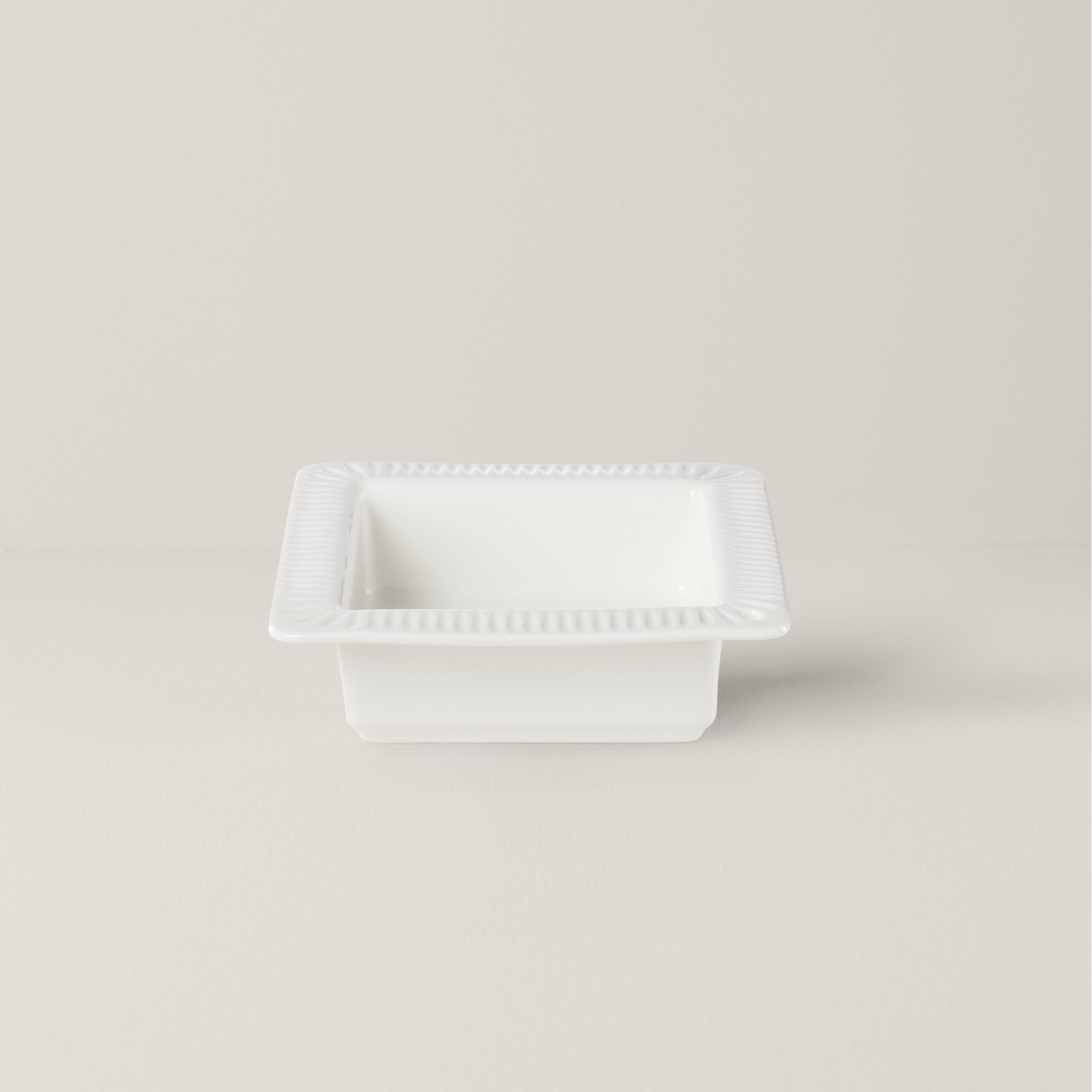 Porcelain Square Bowl for Entertaining with Changeable Charms | Profile Poppers