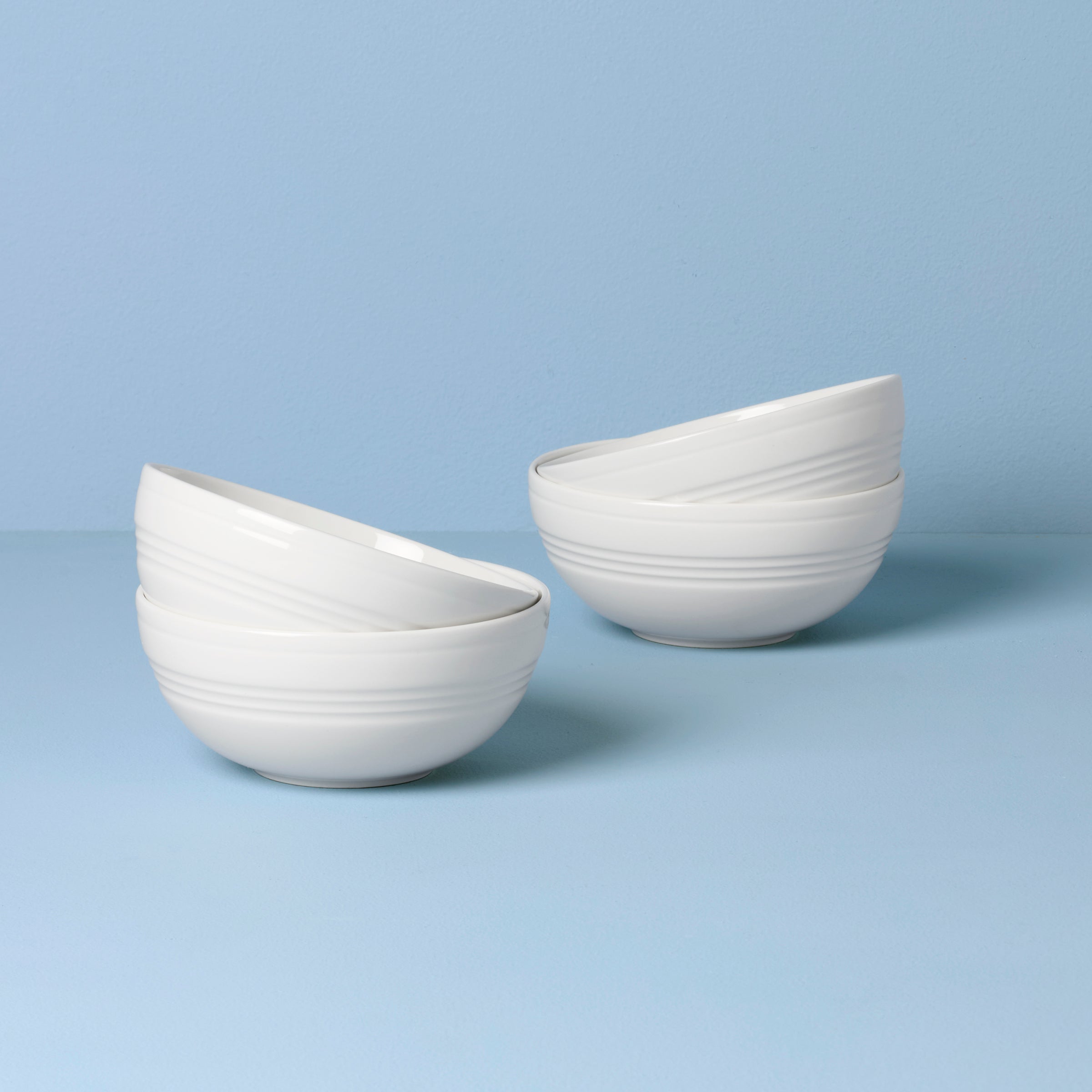 Porcelain Fruit Bowls Set of 4 - Dishwasher & Microwave Safe | Tin Can Alley