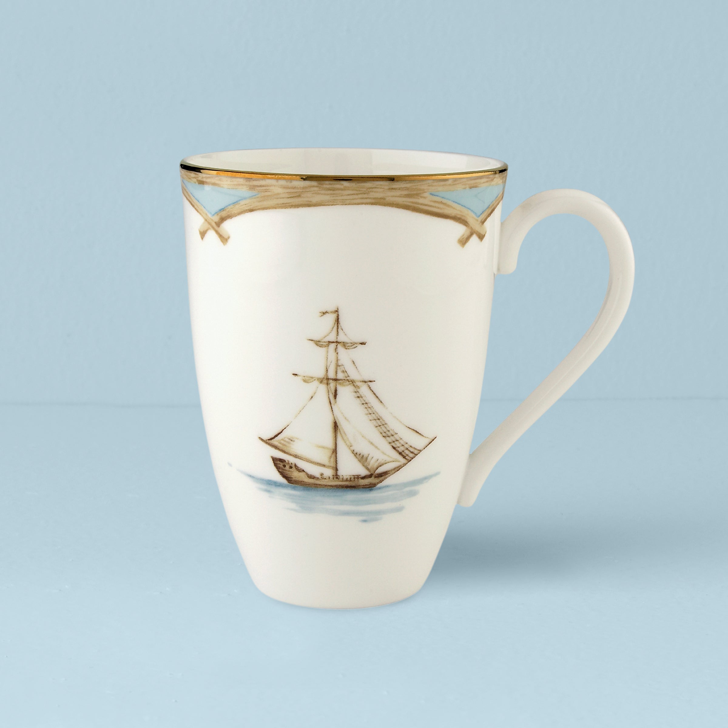 British Colonial Porcelain Travel Mug | Tradewind Design