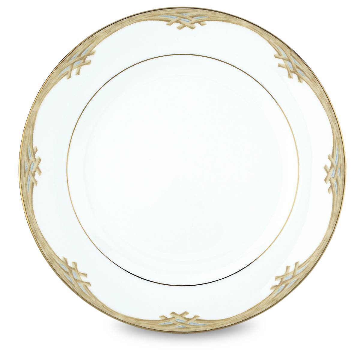 British Colonial Bamboo Dinner Plate | Microwave & Dishwasher Safe