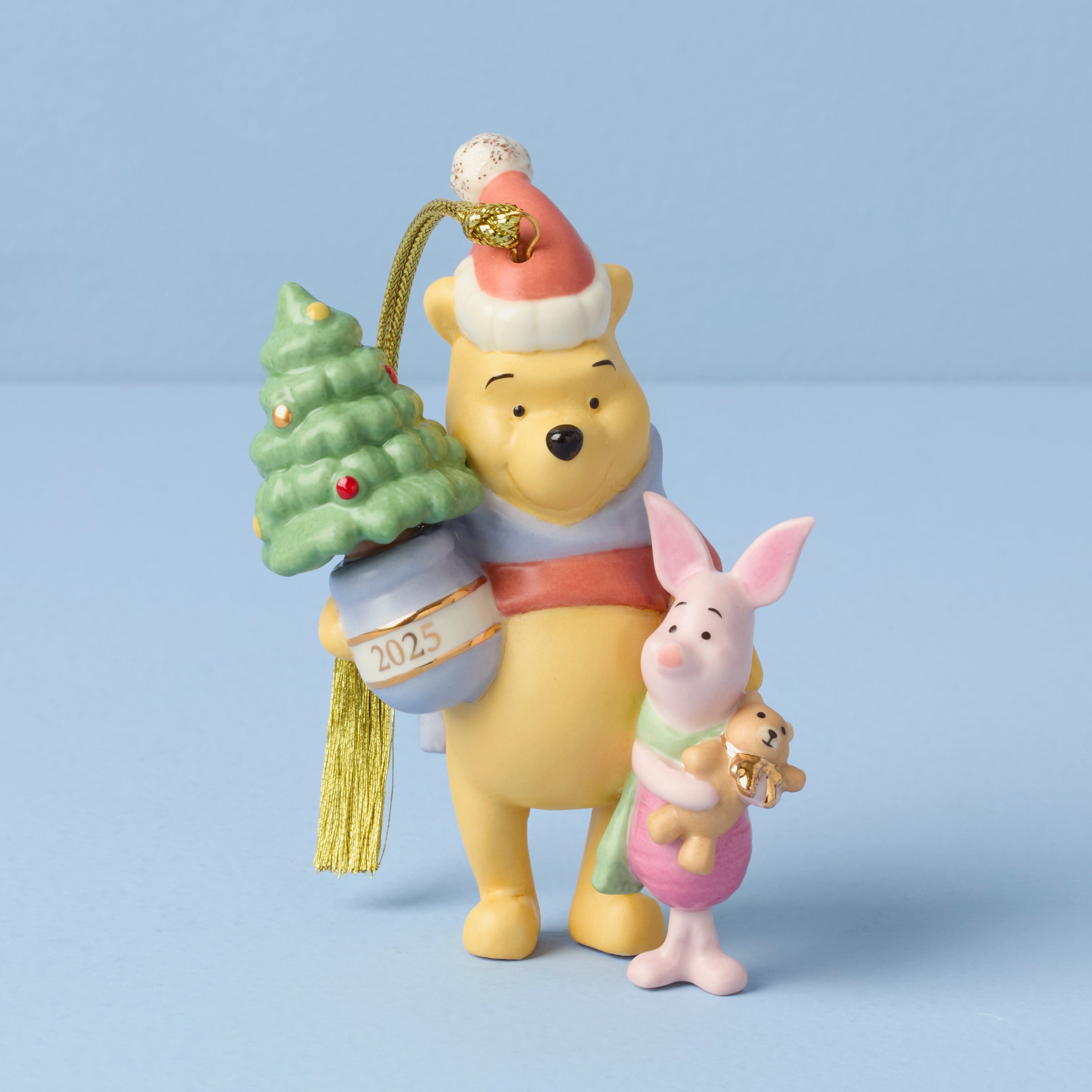Winnie the Pooh & Piglet Christmas Ornament | Holiday Decor
