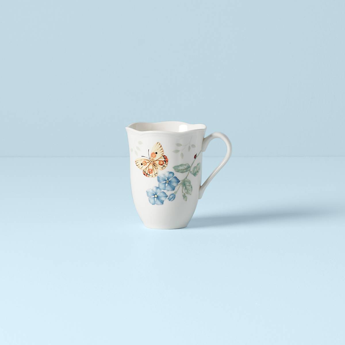Orange Sulphur Butterfly Ceramic Mug | Dishwasher & Microwave Safe