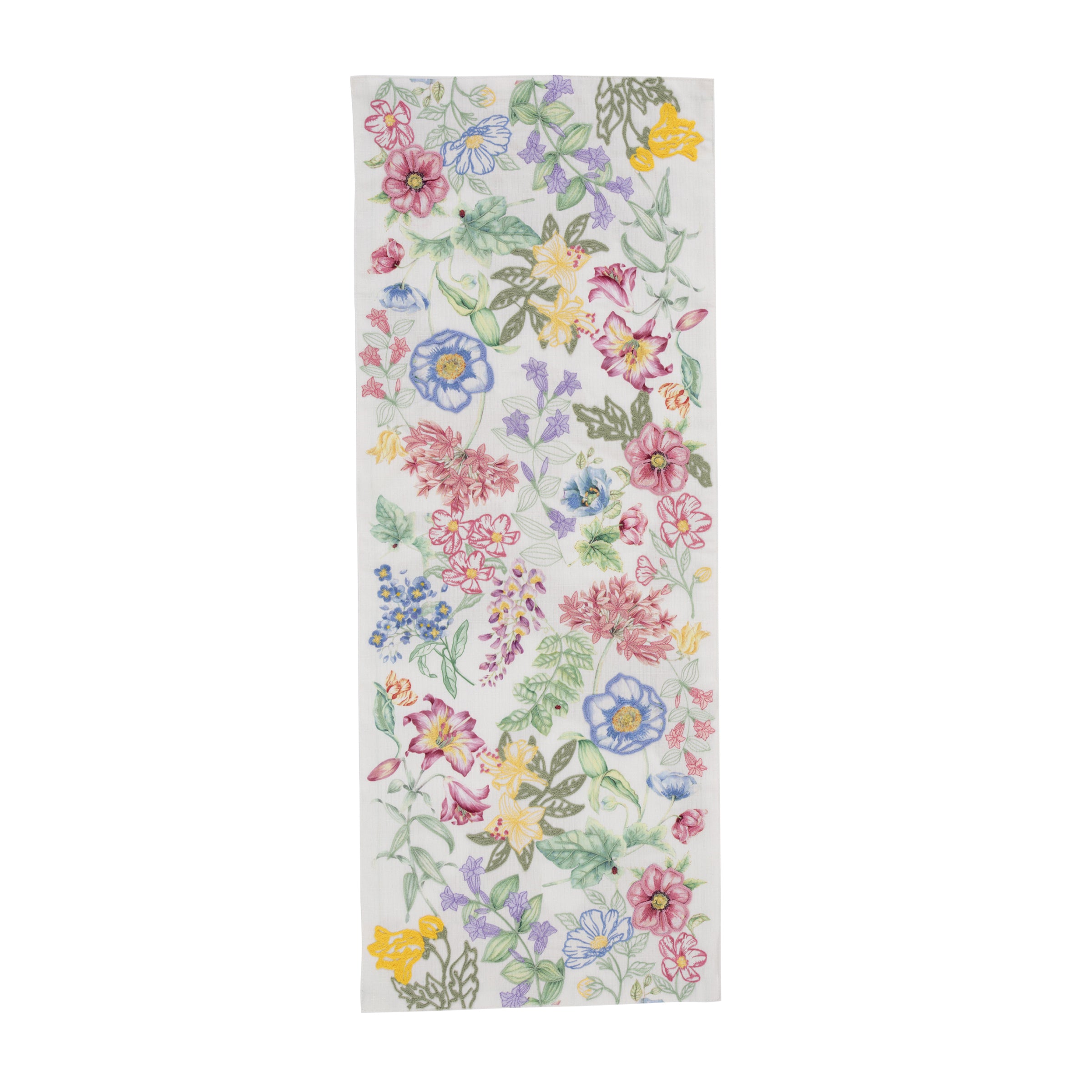 Embroidered Butterfly Meadow Table Centerpiece for Garden Parties