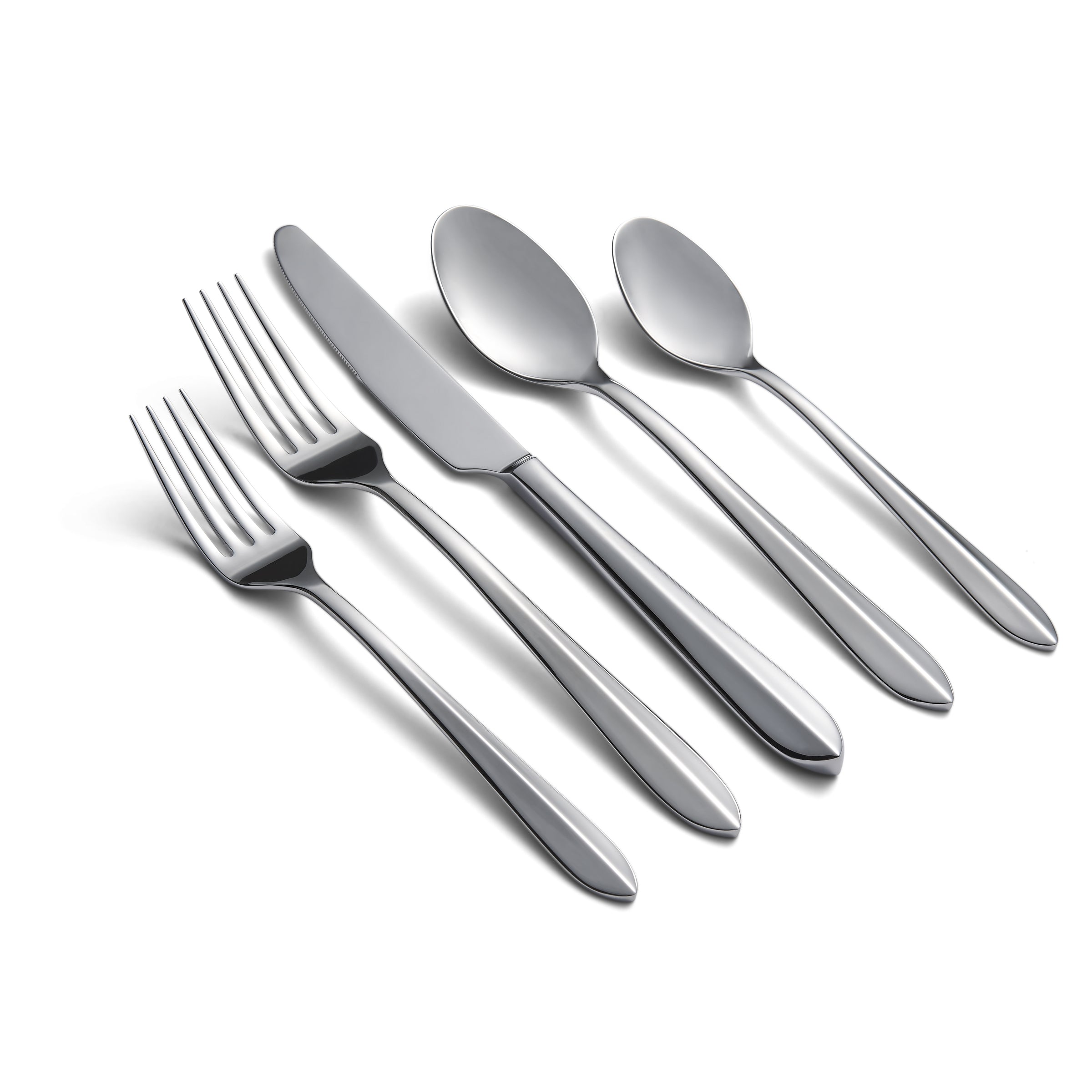 Stainless Steel Flatware Set 45-Piece for Elegant Dining | Orly Coupe