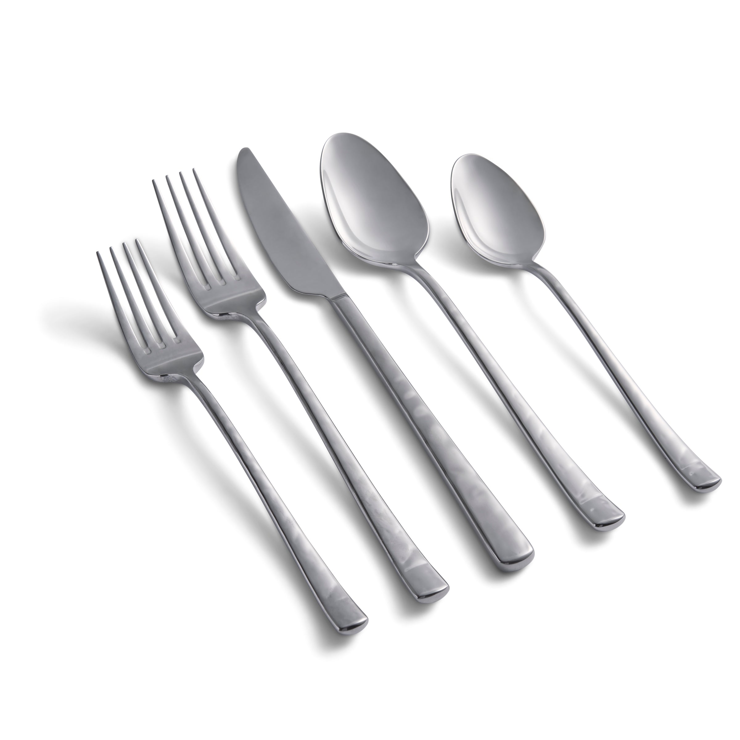 20-Piece Flatware Set with Mirror Finish | Almada Dining Collection
